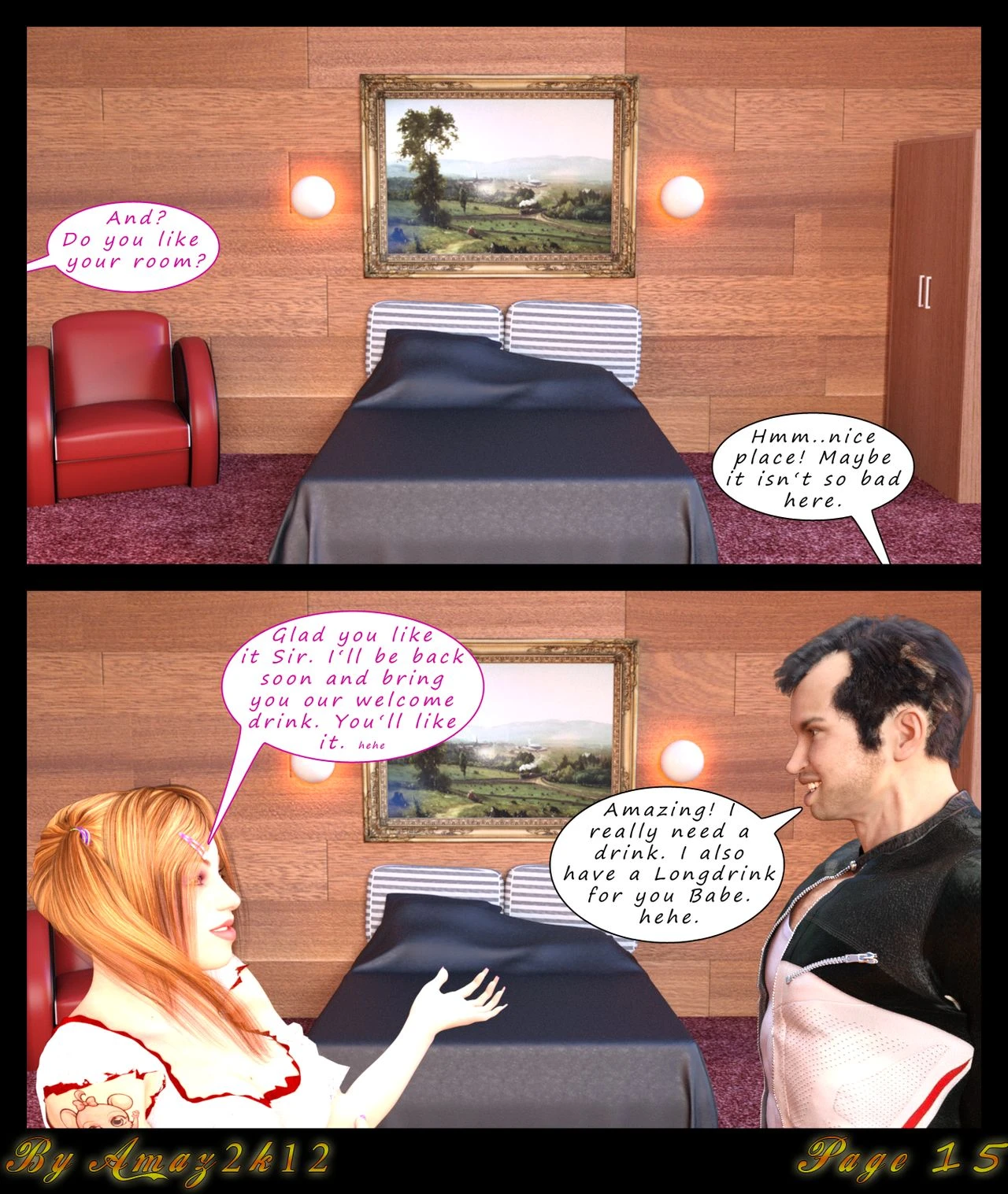 The Girl of My Dreams porn comic picture 16