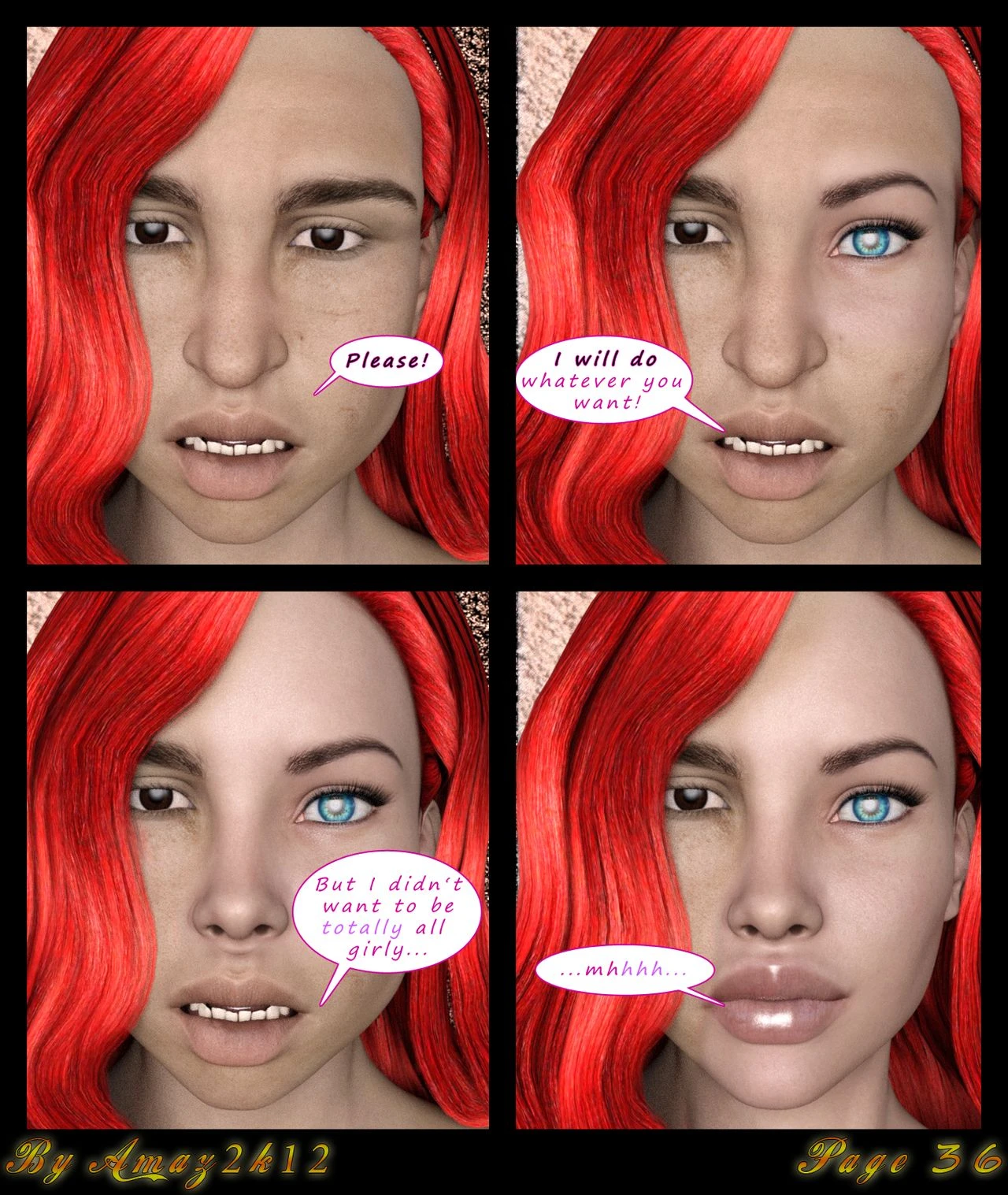 The Girl of My Dreams porn comic picture 37