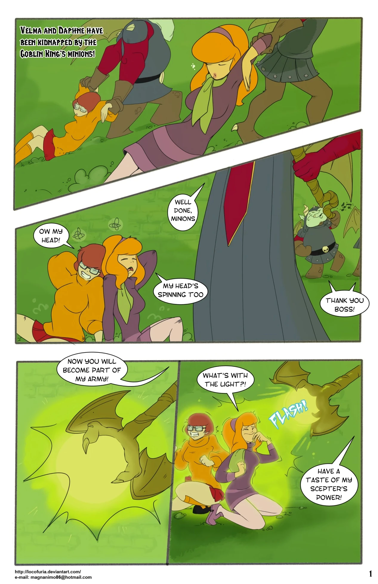 The Goblin King (Scooby Doo) porn comic picture 2