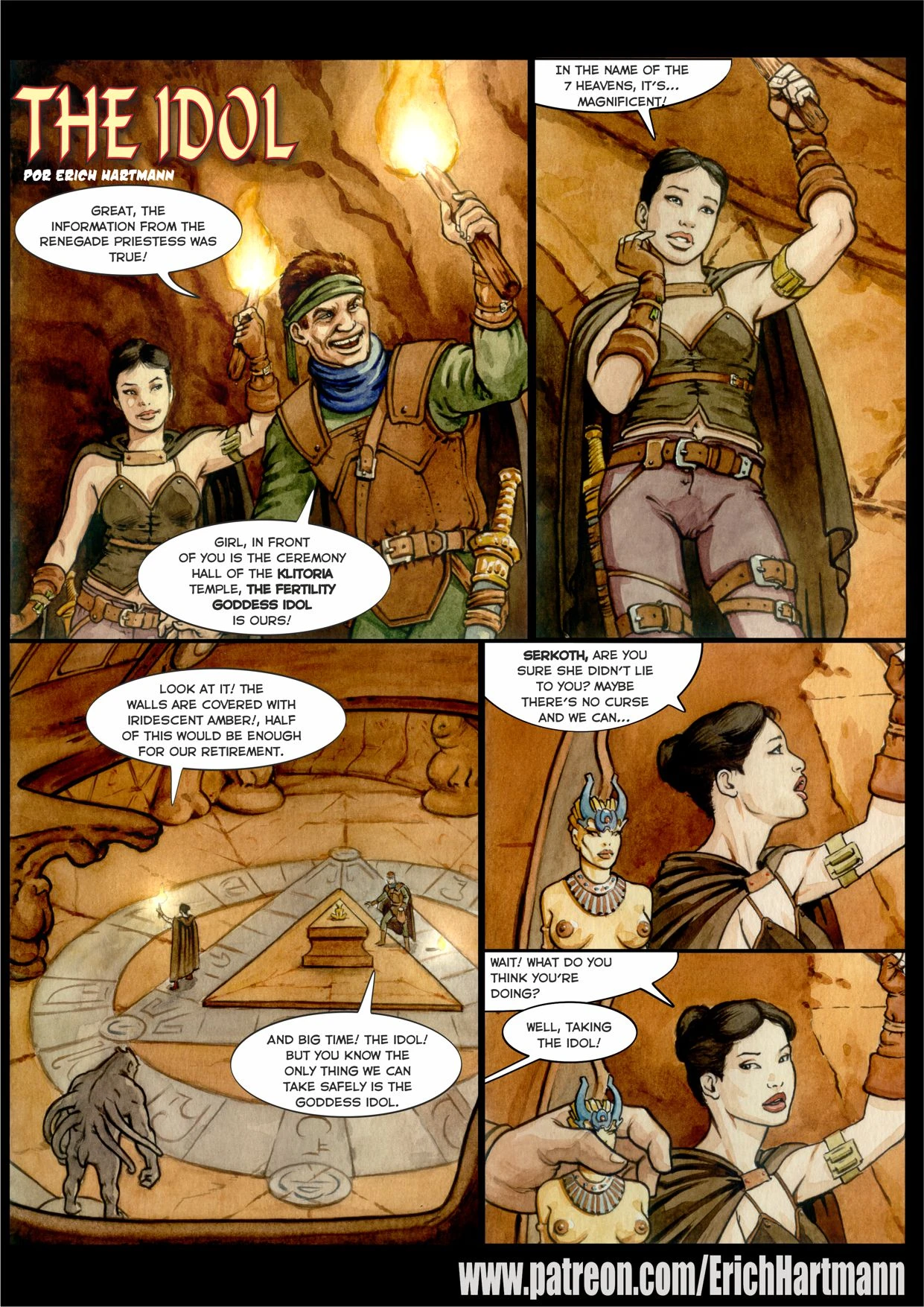 The Idol porn comic picture 1