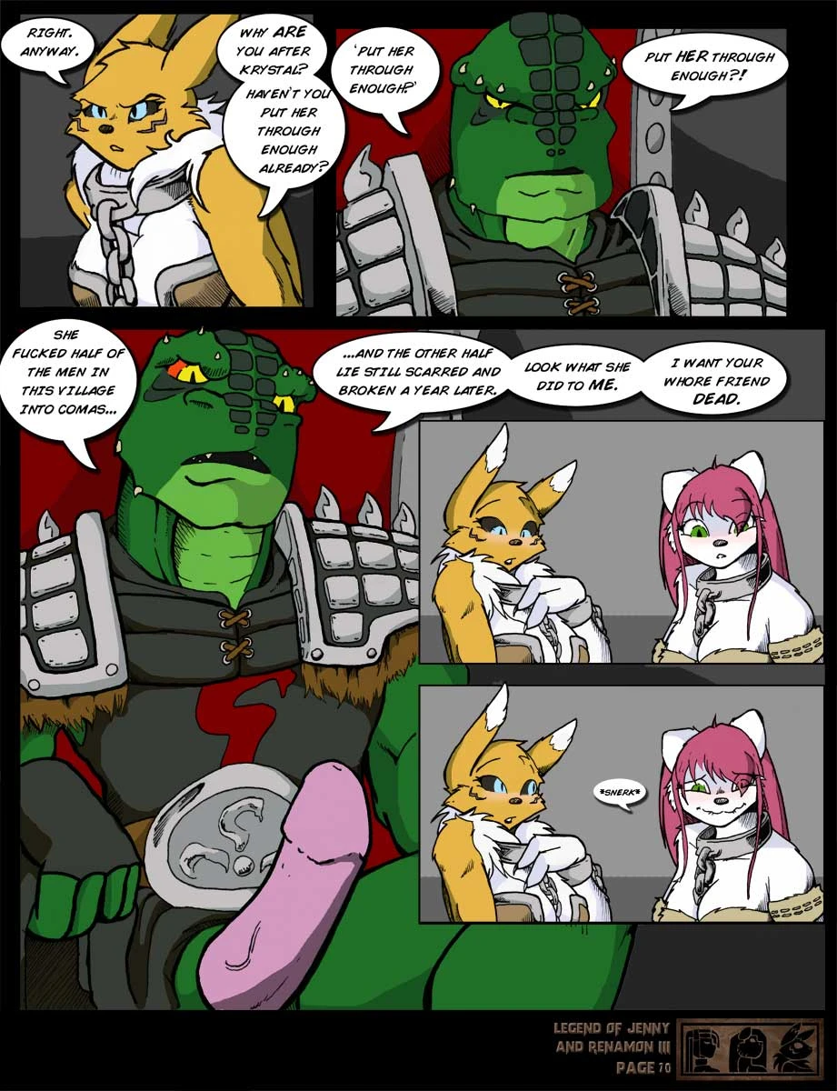 The Legend Of Jenny And Renamon 3 porn comic picture 11