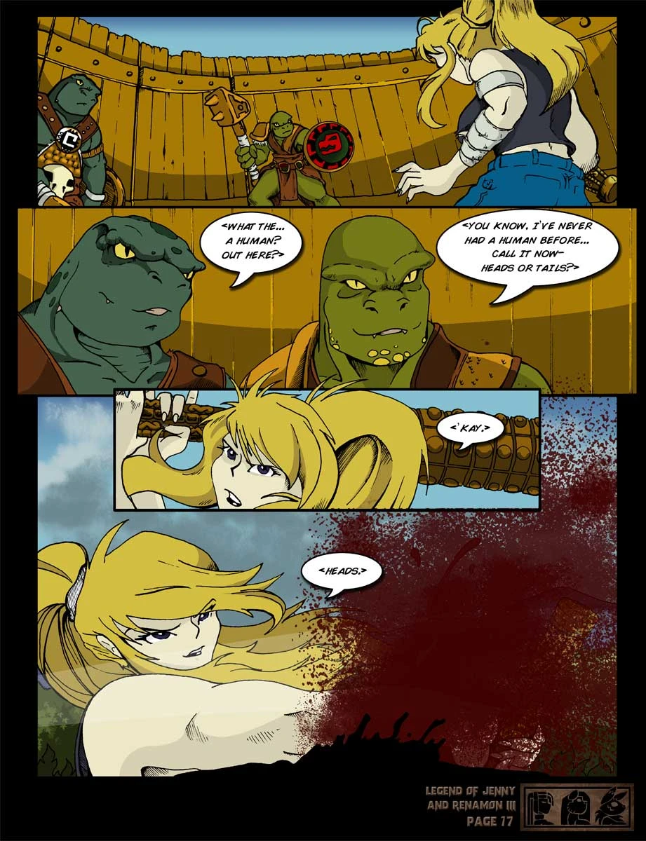 The Legend Of Jenny And Renamon 3 porn comic picture 18