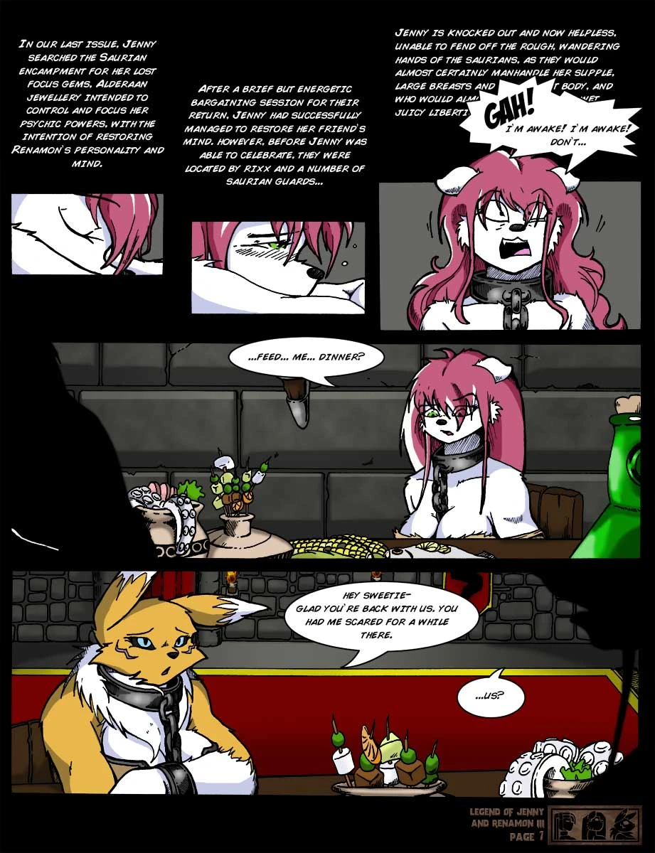The Legend Of Jenny And Renamon 3 porn comic picture 2