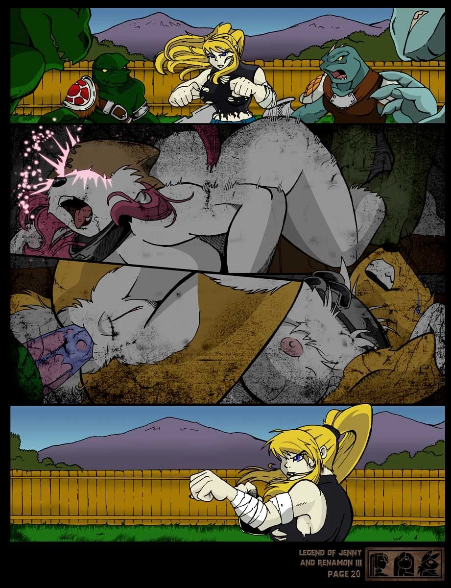 The Legend Of Jenny And Renamon 3 porn comic picture 21