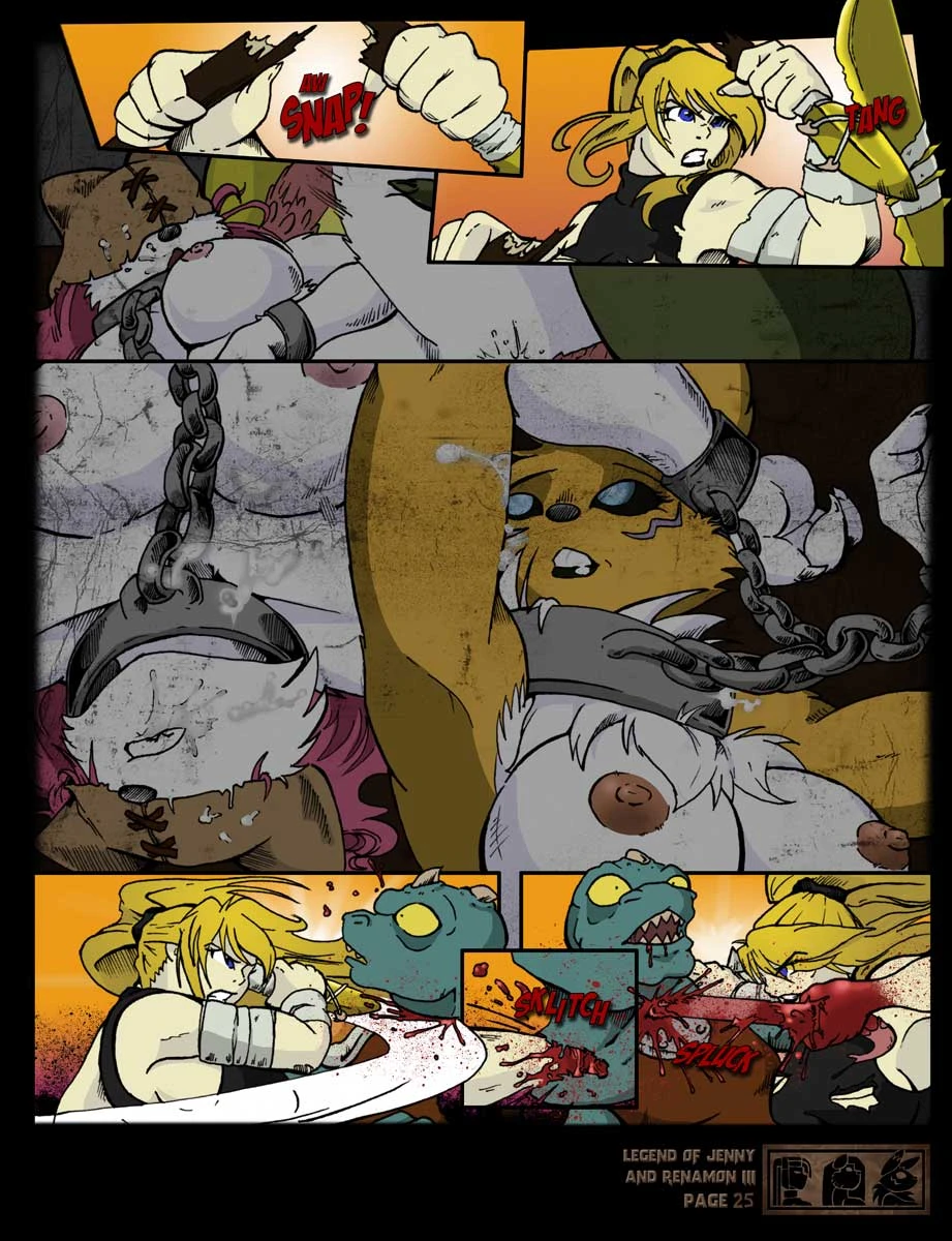 The Legend Of Jenny And Renamon 3 porn comic picture 26