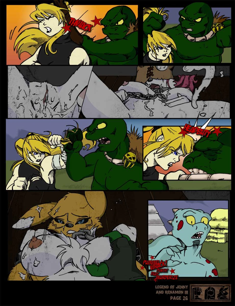 The Legend Of Jenny And Renamon 3 porn comic picture 27