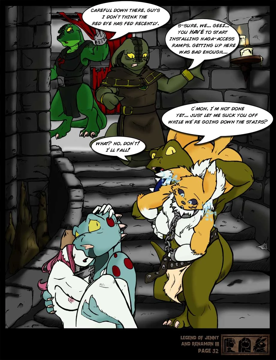 The Legend Of Jenny And Renamon 3 porn comic picture 33