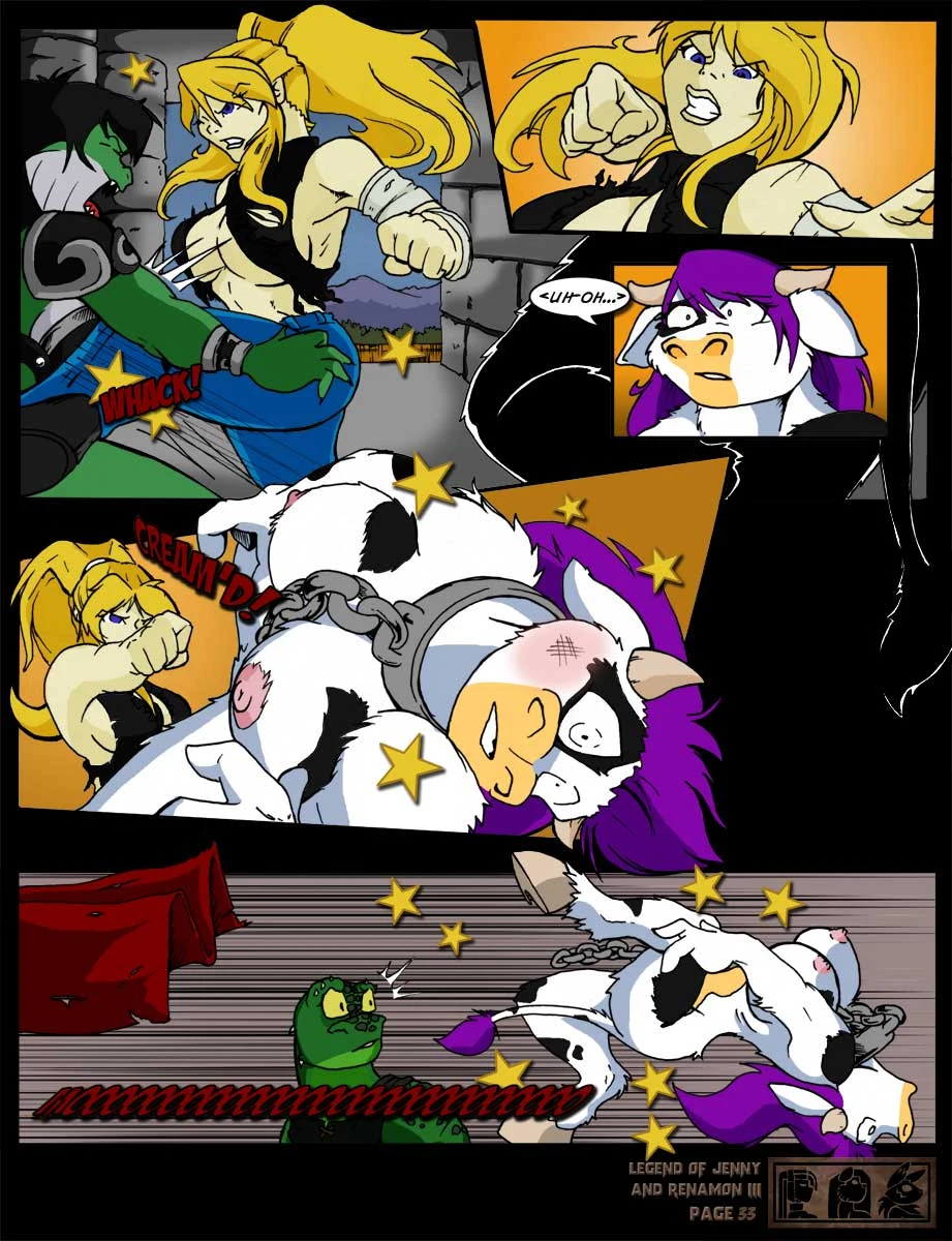 The Legend Of Jenny And Renamon 3 porn comic picture 34