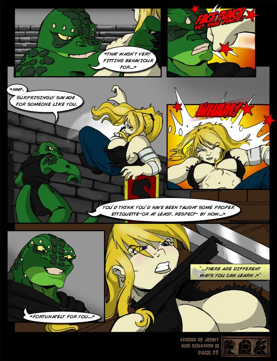 The Legend Of Jenny And Renamon 3 porn comic picture 40