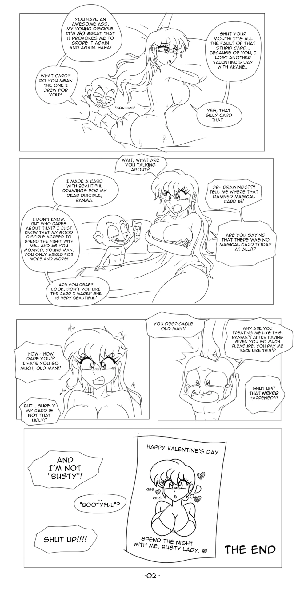 The magic of Valentine's Day porn comic picture 9