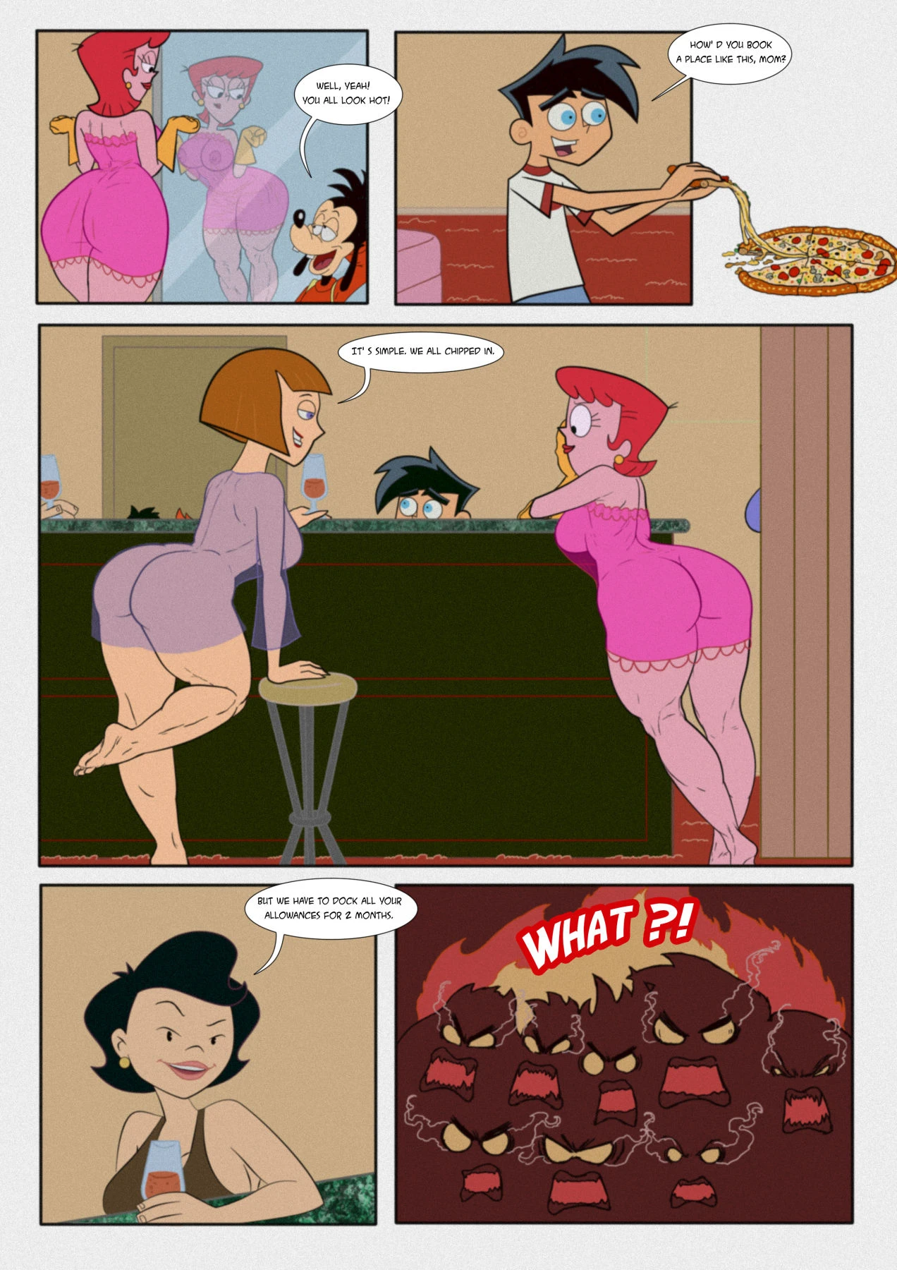 The Maximum Orgy of MILFs porn comic picture 13