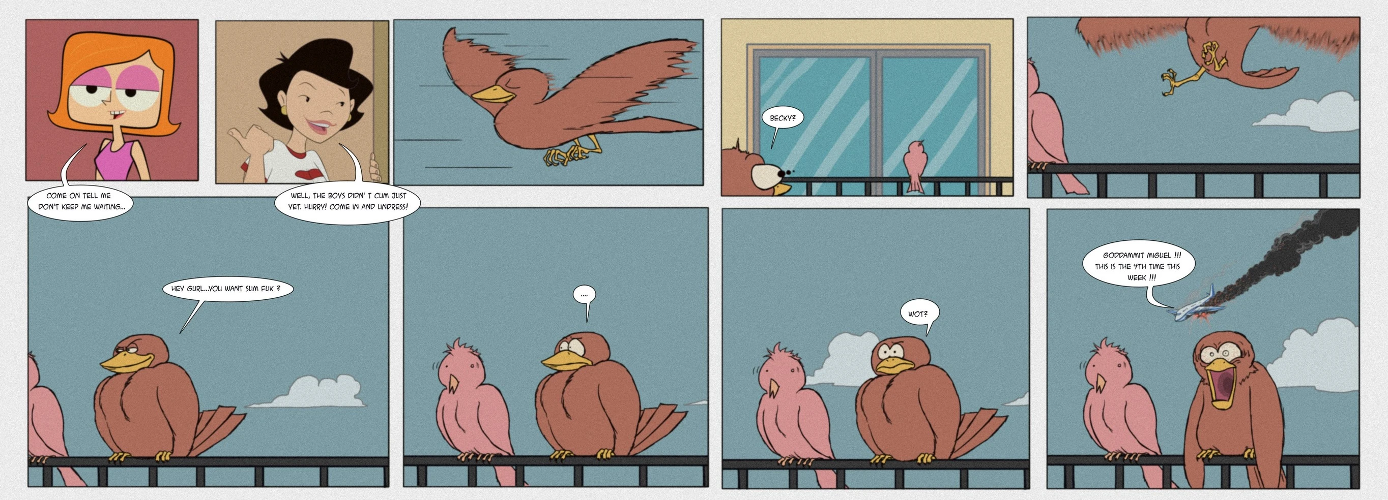 The Maximum Orgy of MILFs porn comic picture 21