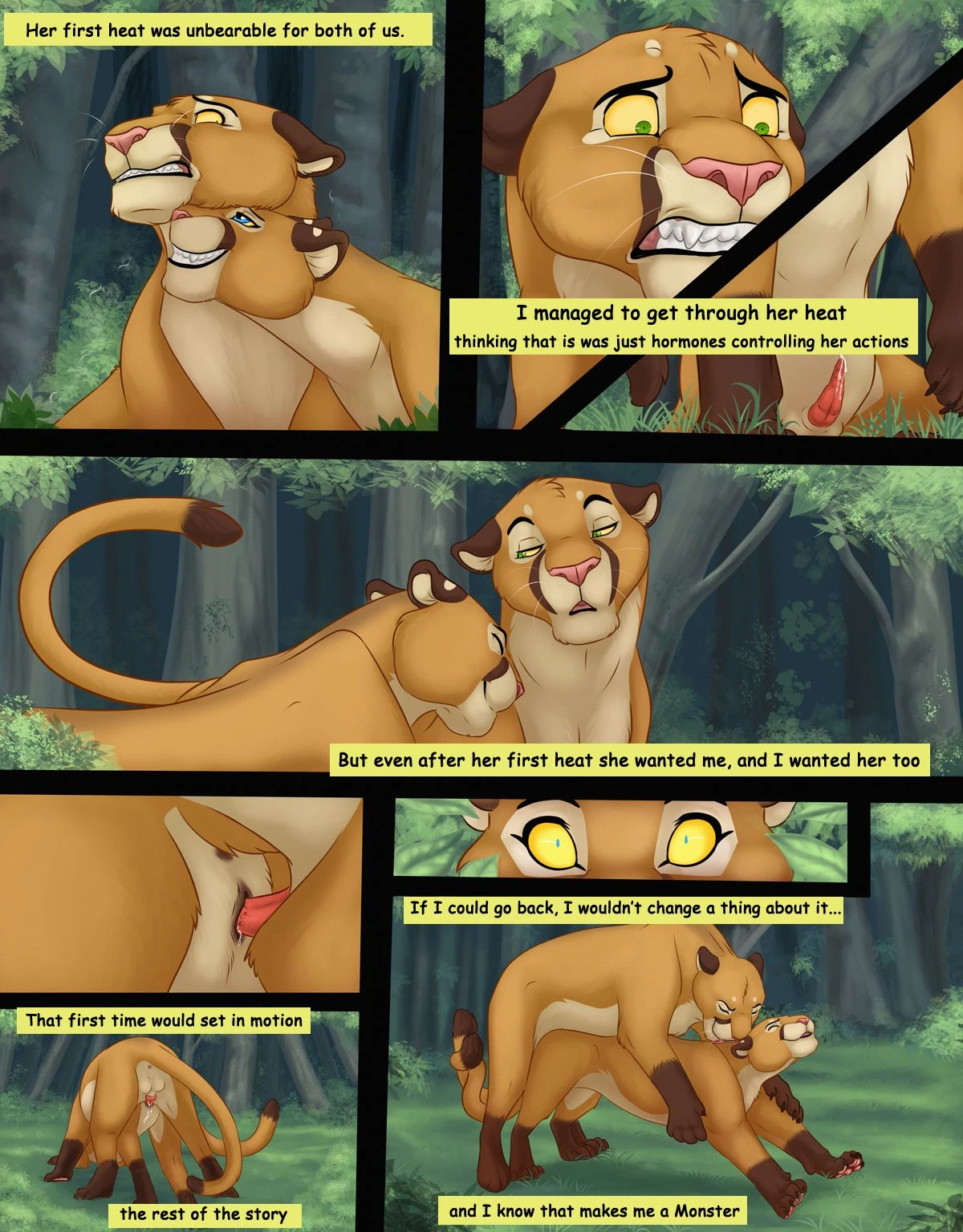 The Monster Within porn comic picture 3