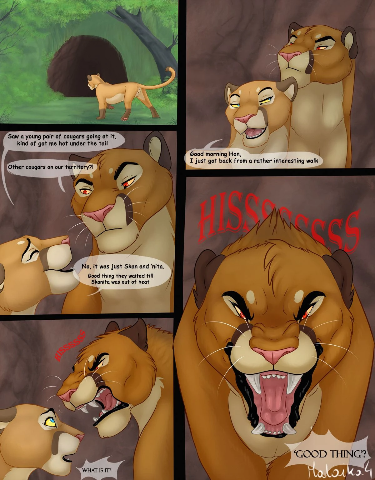 The Monster Within porn comic picture 4