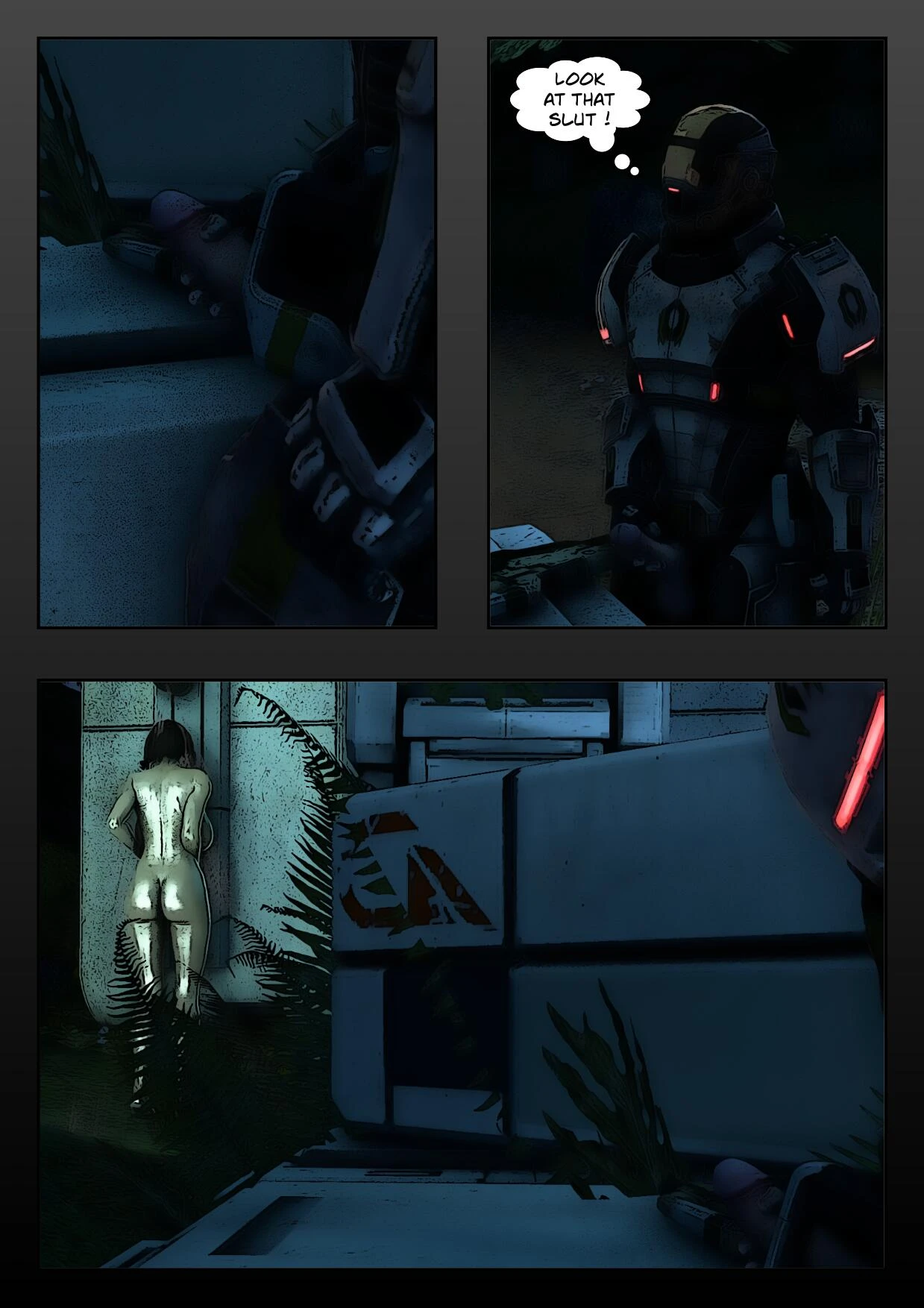 The outpost porn comic picture 13