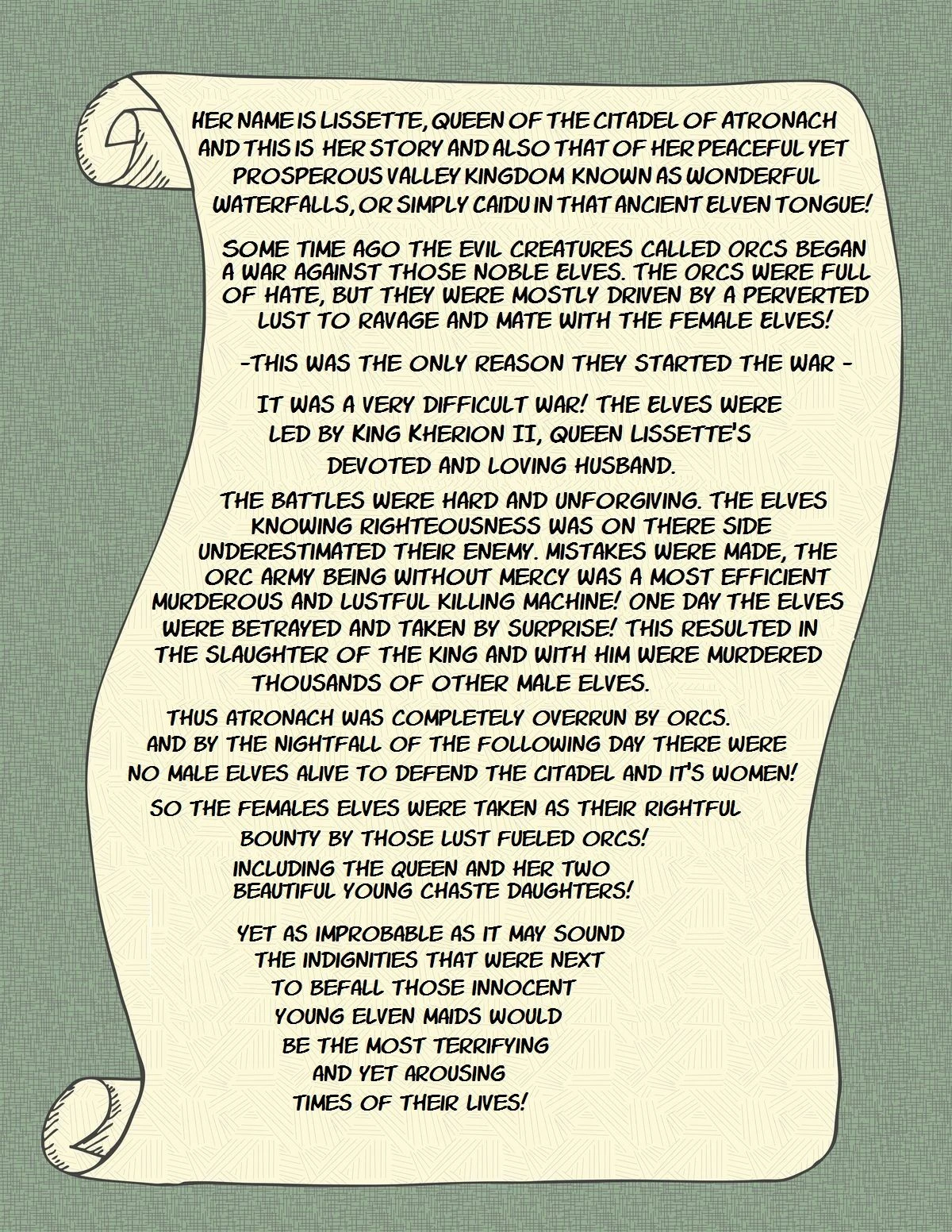 The Reward of the Orcs porn comic picture 2