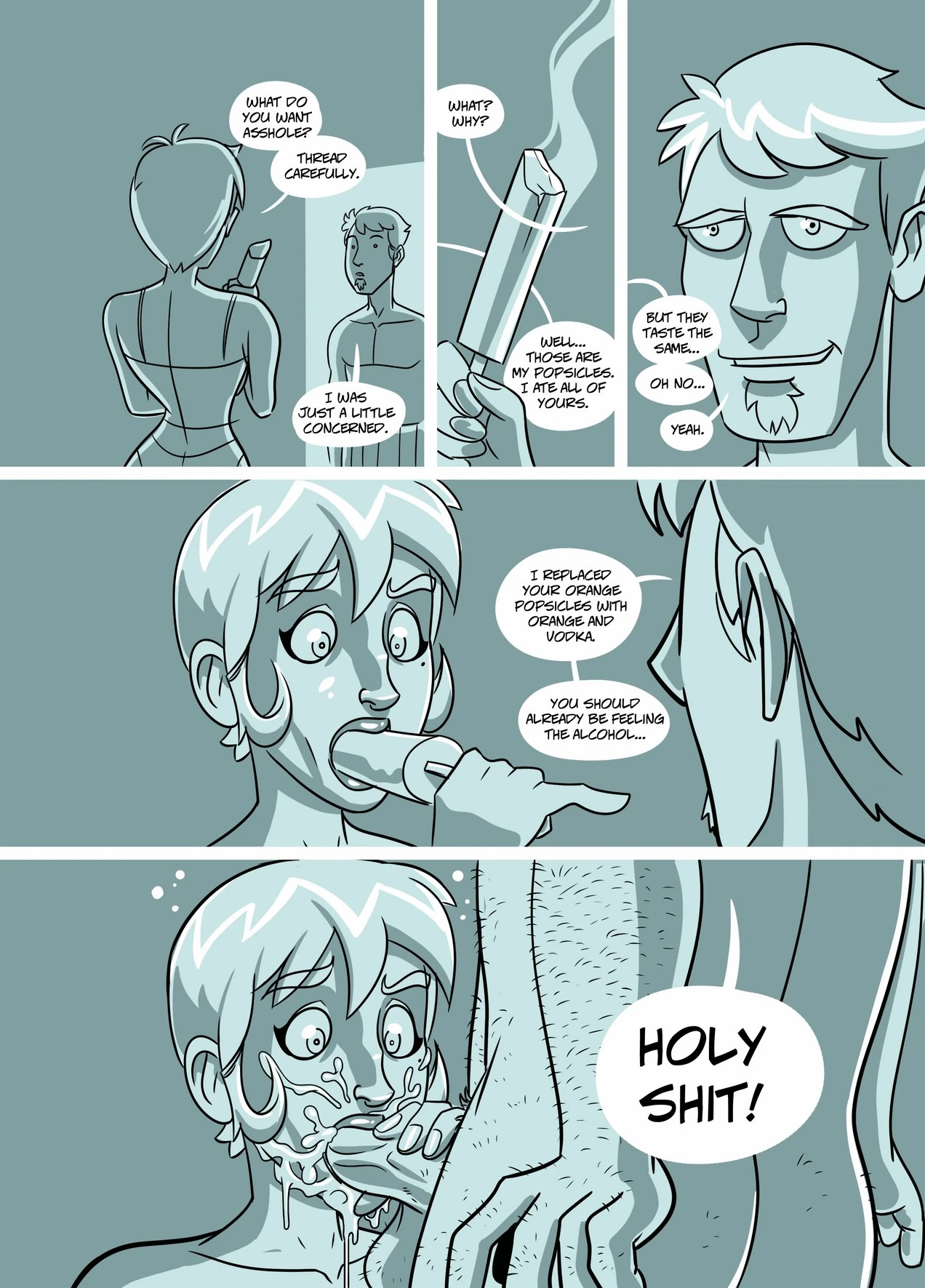 The Roommate porn comic picture 17