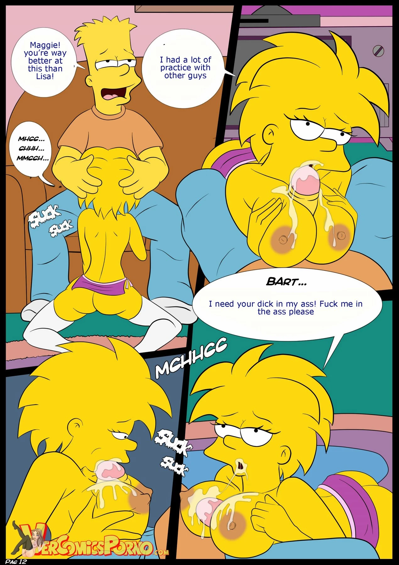 The Simpsons 2 porn comic picture 13