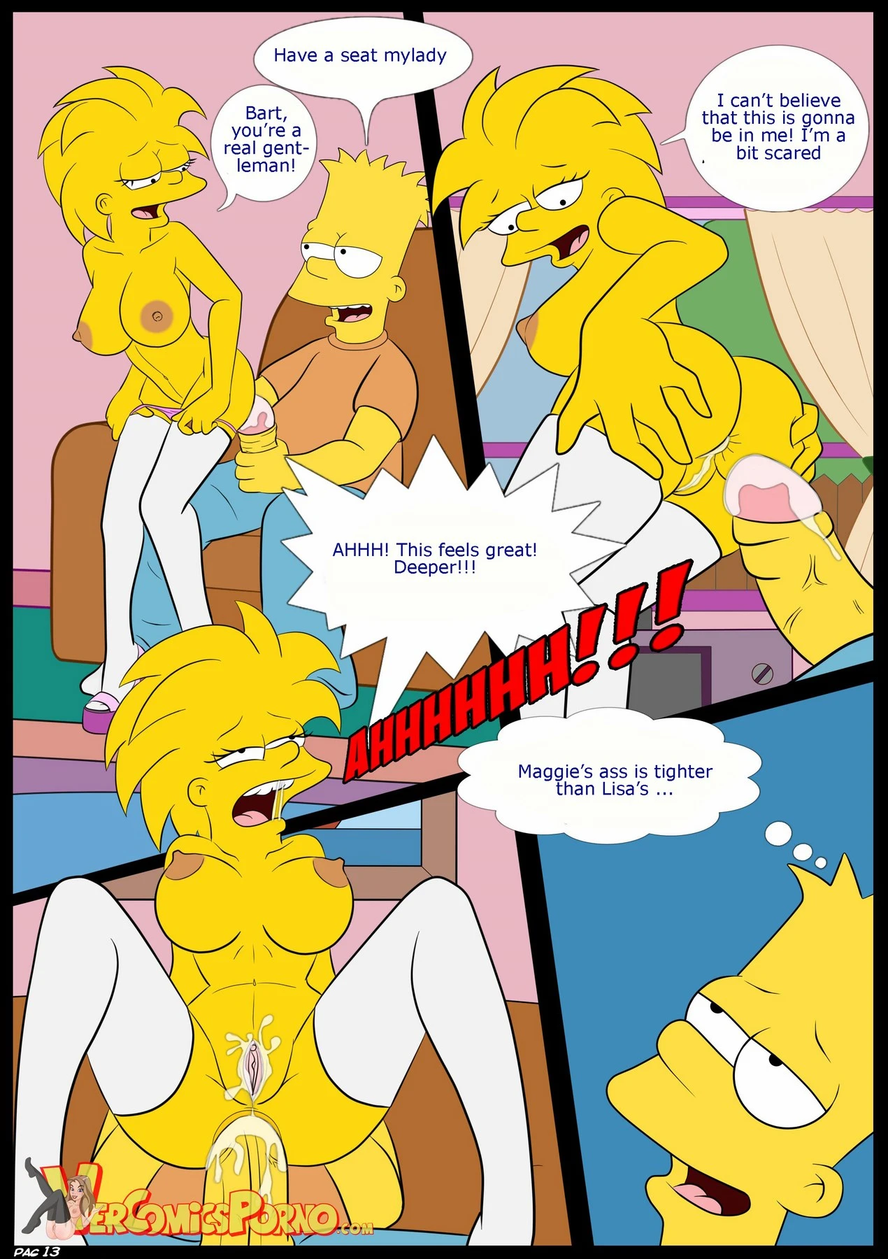 The Simpsons 2 porn comic picture 14