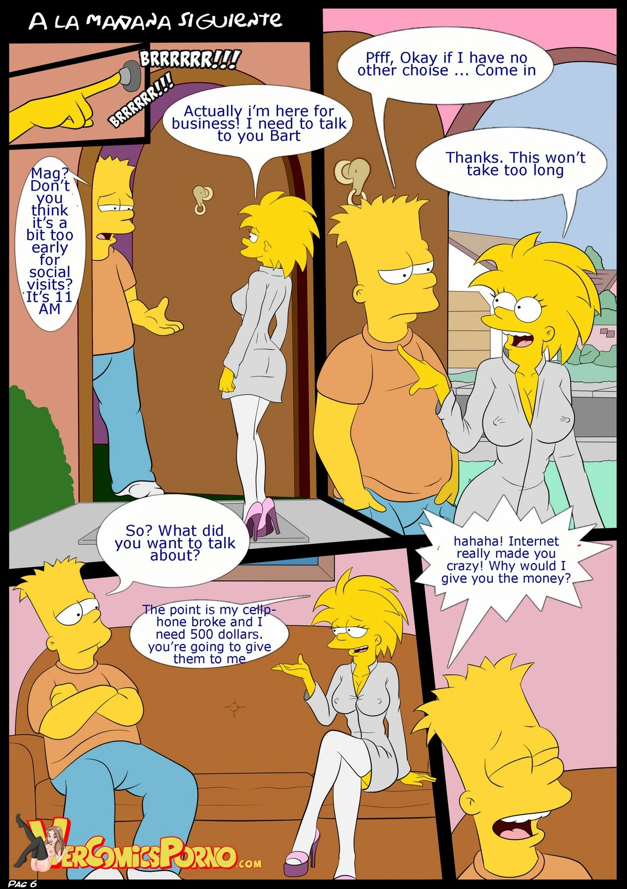 The Simpsons 2 porn comic picture 7
