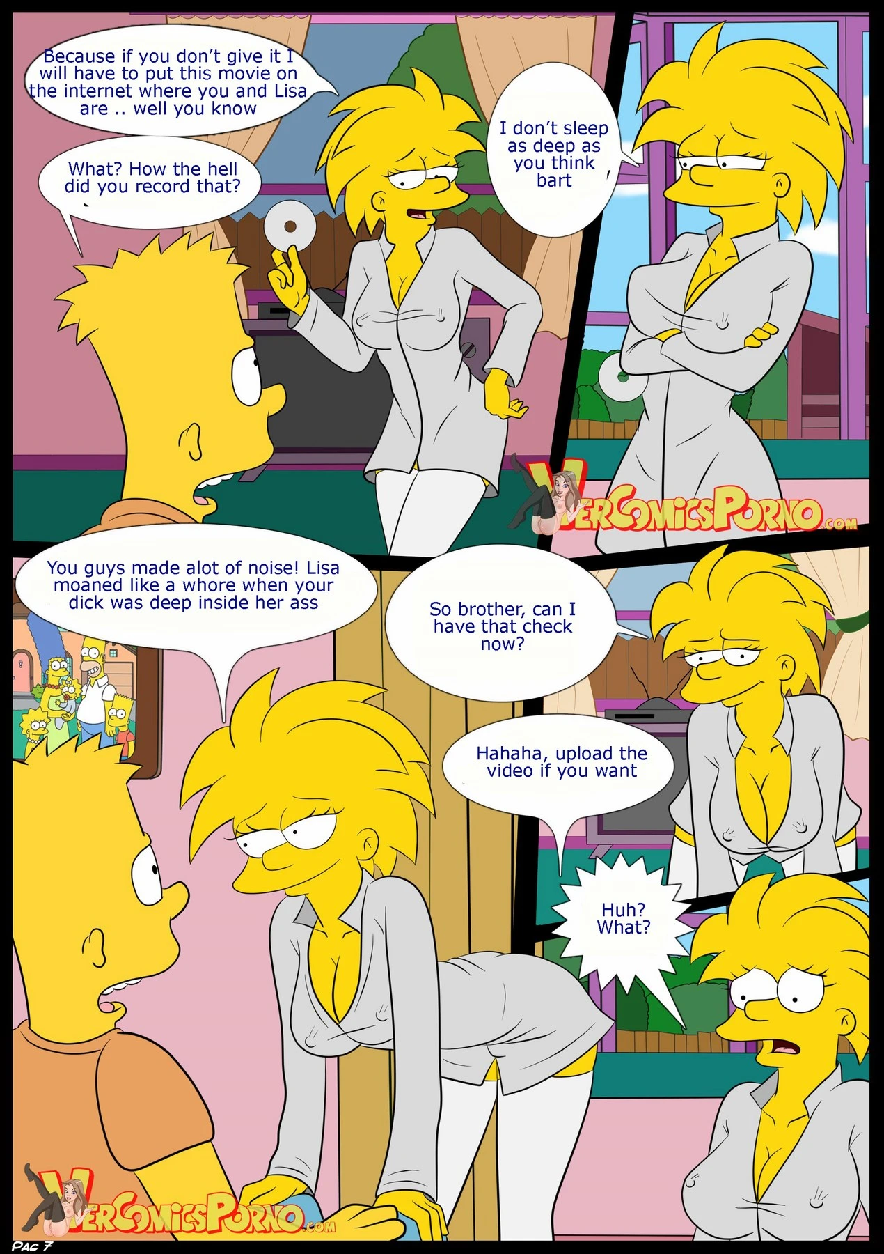 The Simpsons 2 porn comic picture 8