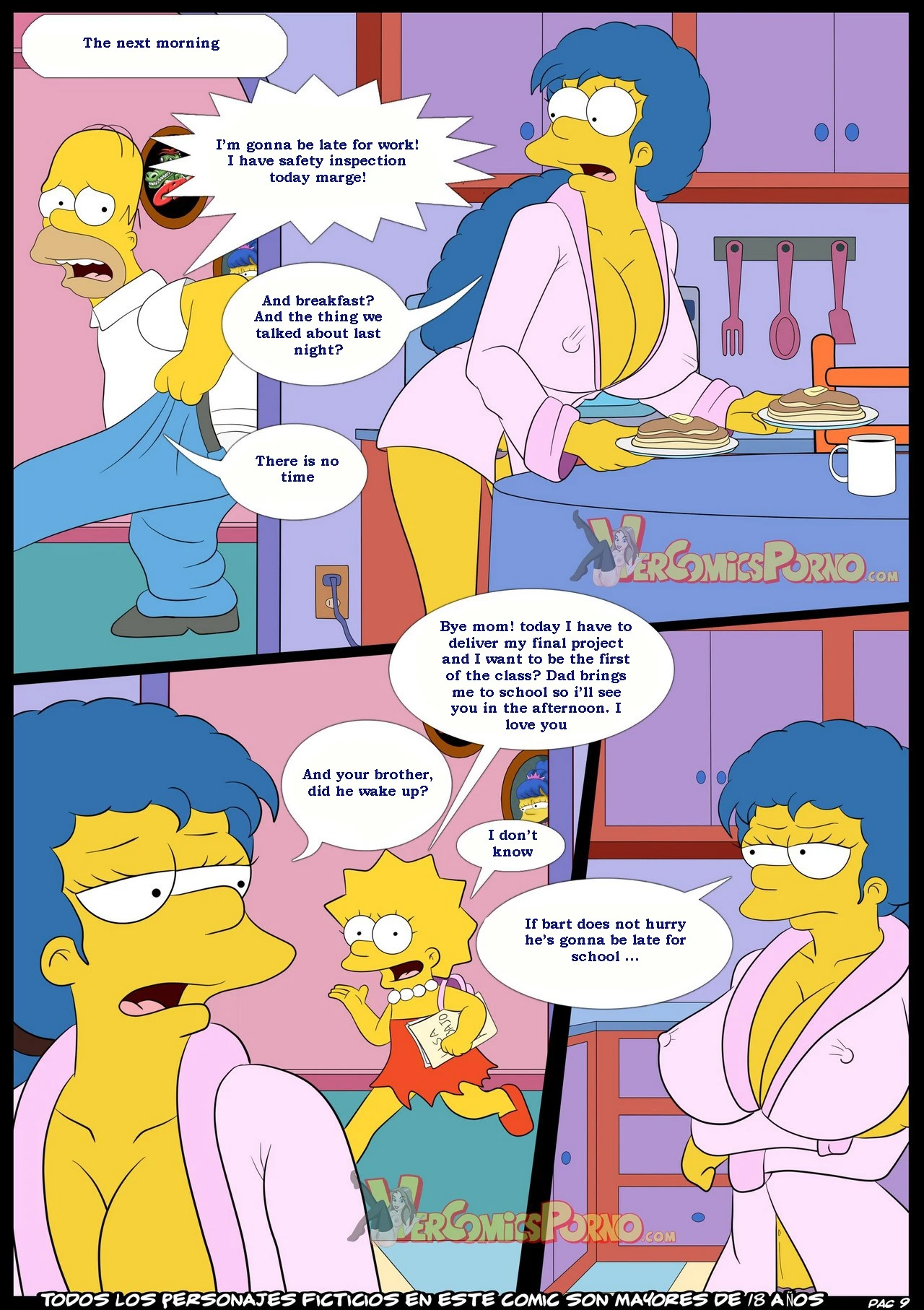 The Simpsons 3 porn comic picture 10