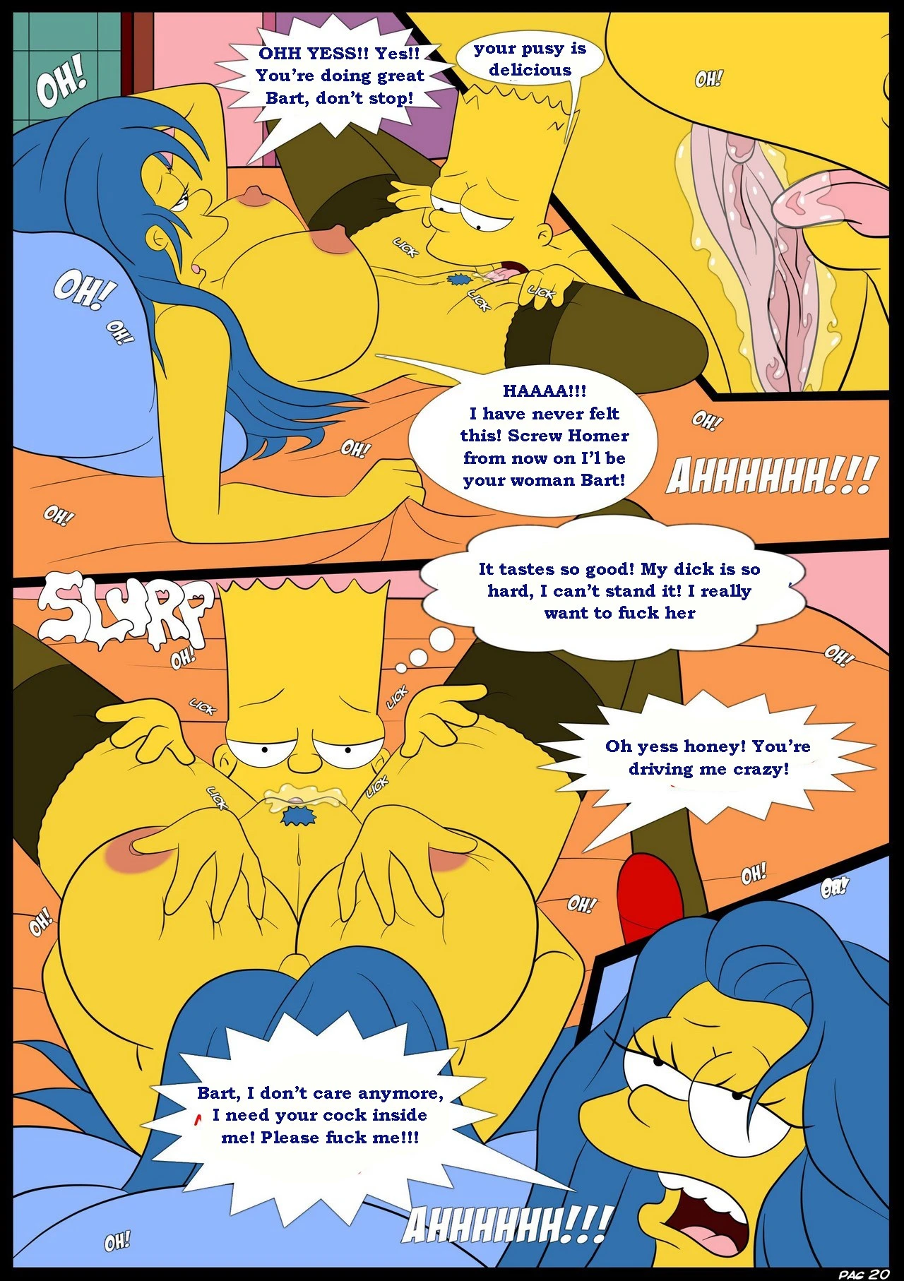 The Simpsons 3 porn comic picture 21