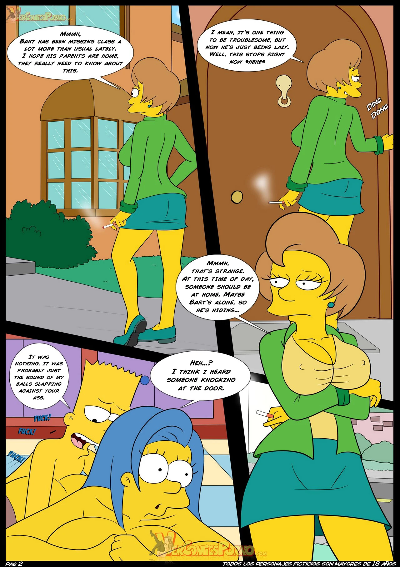 The Simpsons 4 porn comic picture 3