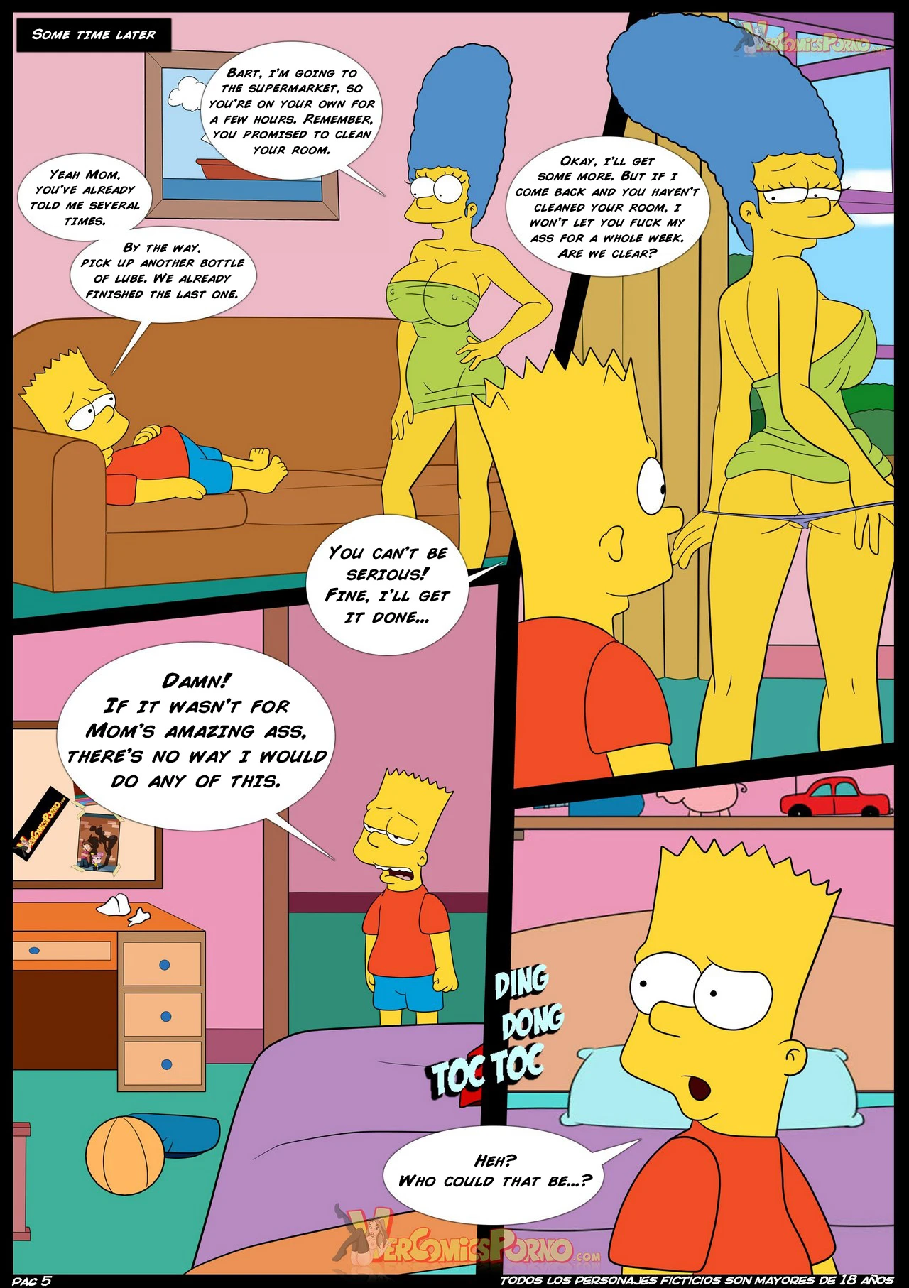 The Simpsons 4 porn comic picture 6