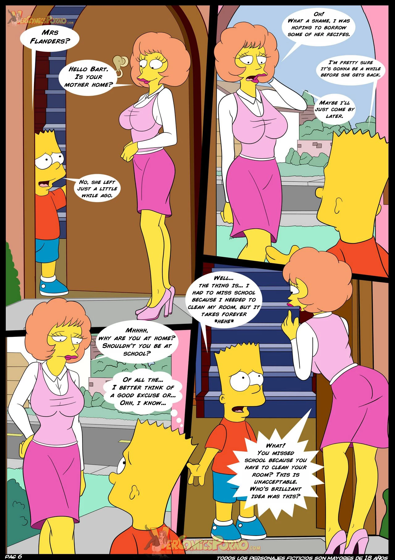 The Simpsons 4 porn comic picture 7