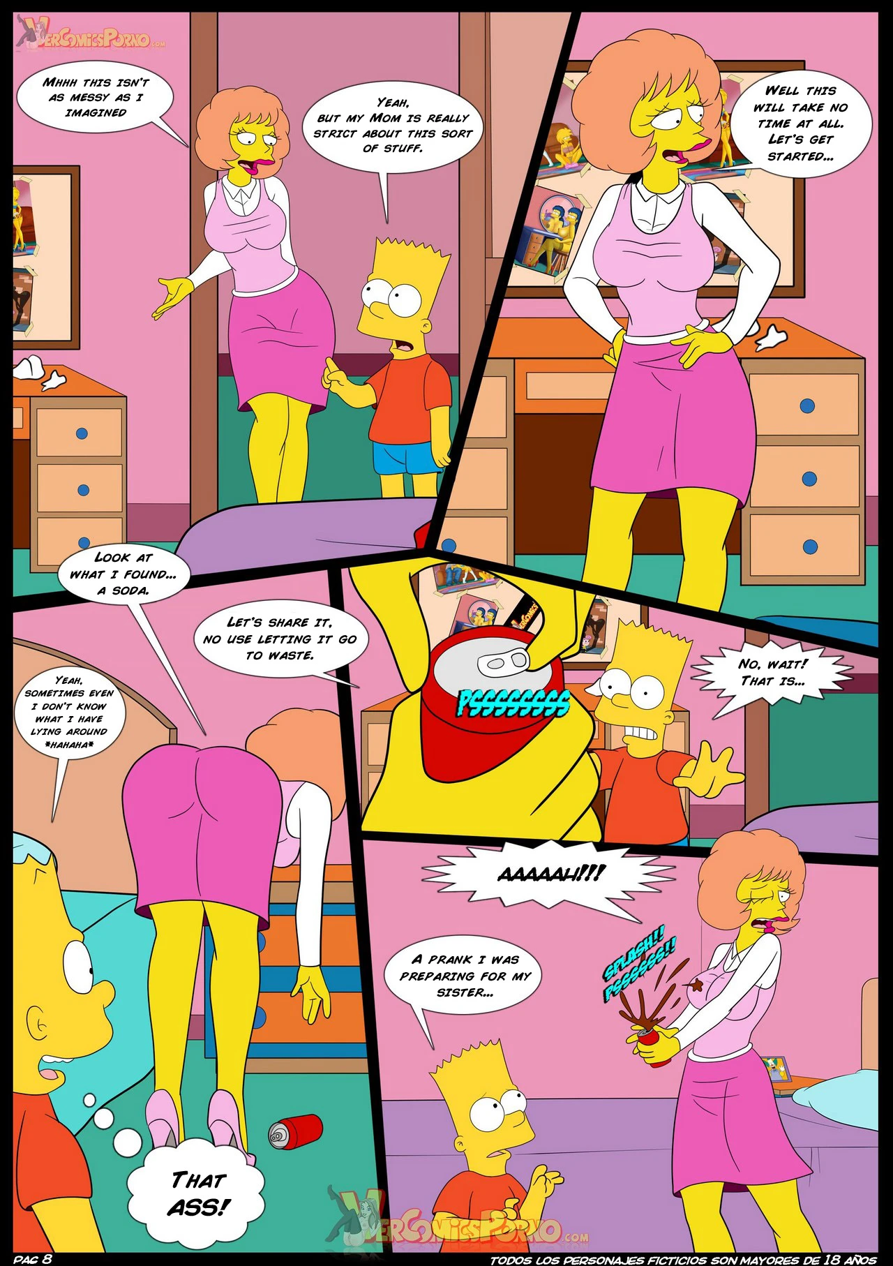 The Simpsons 4 porn comic picture 9