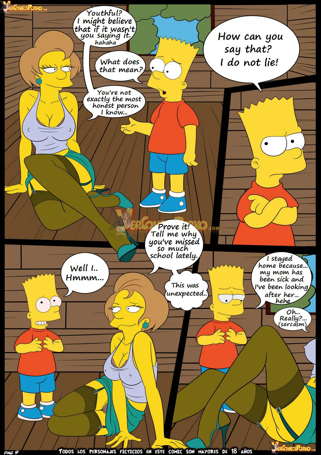 The simpsons 5 porn comic picture 10