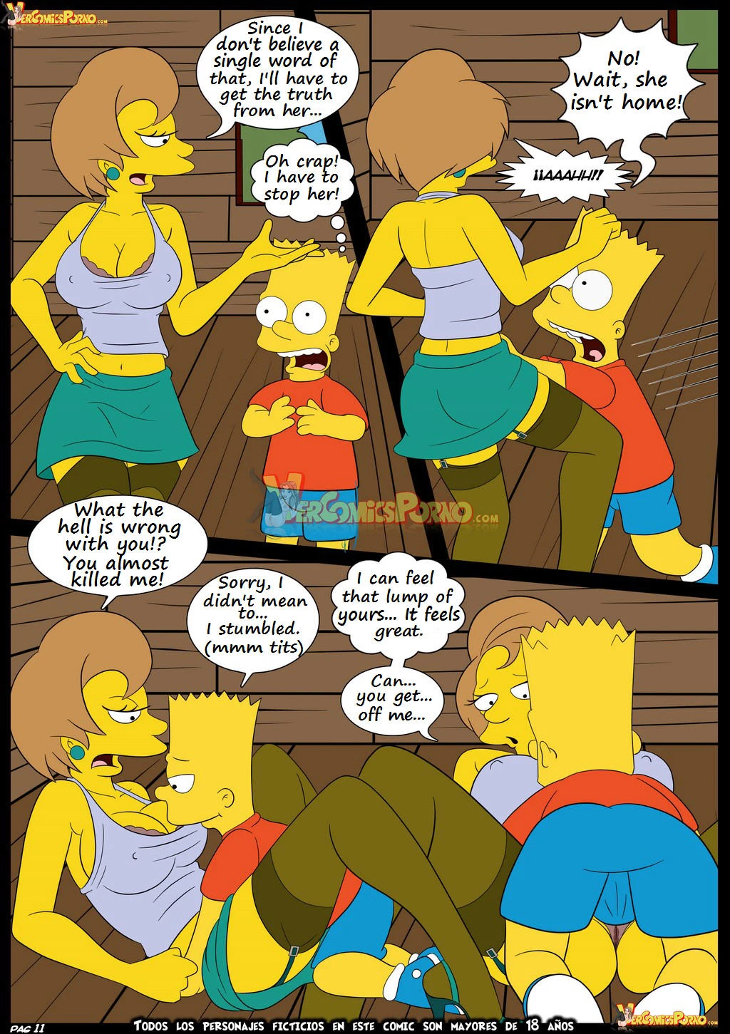 The simpsons 5 porn comic picture 12
