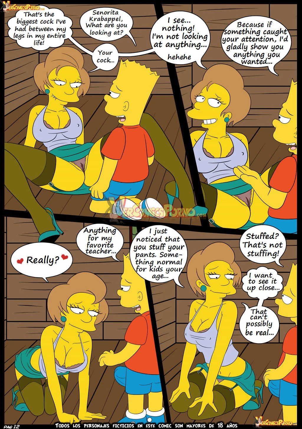 The simpsons 5 porn comic picture 13