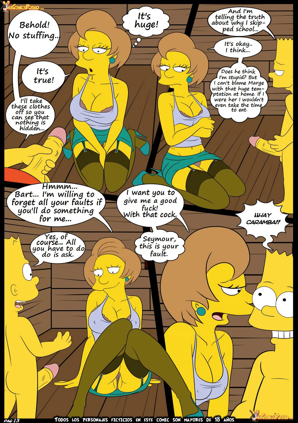 The simpsons 5 porn comic picture 14