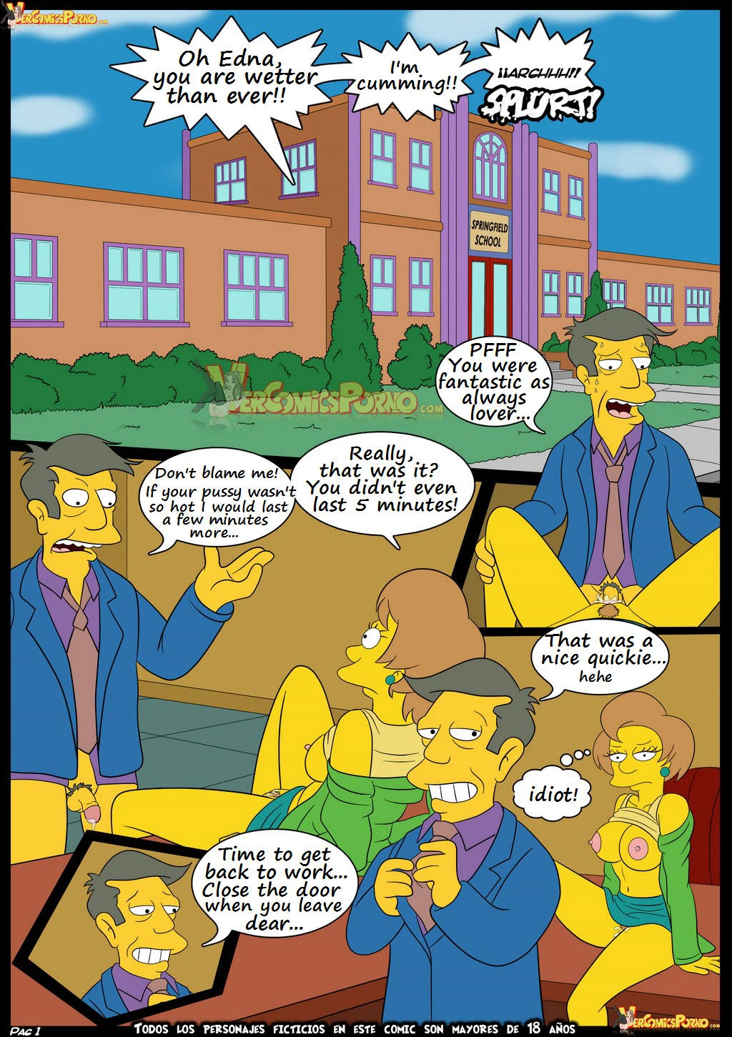 The simpsons 5 porn comic picture 2