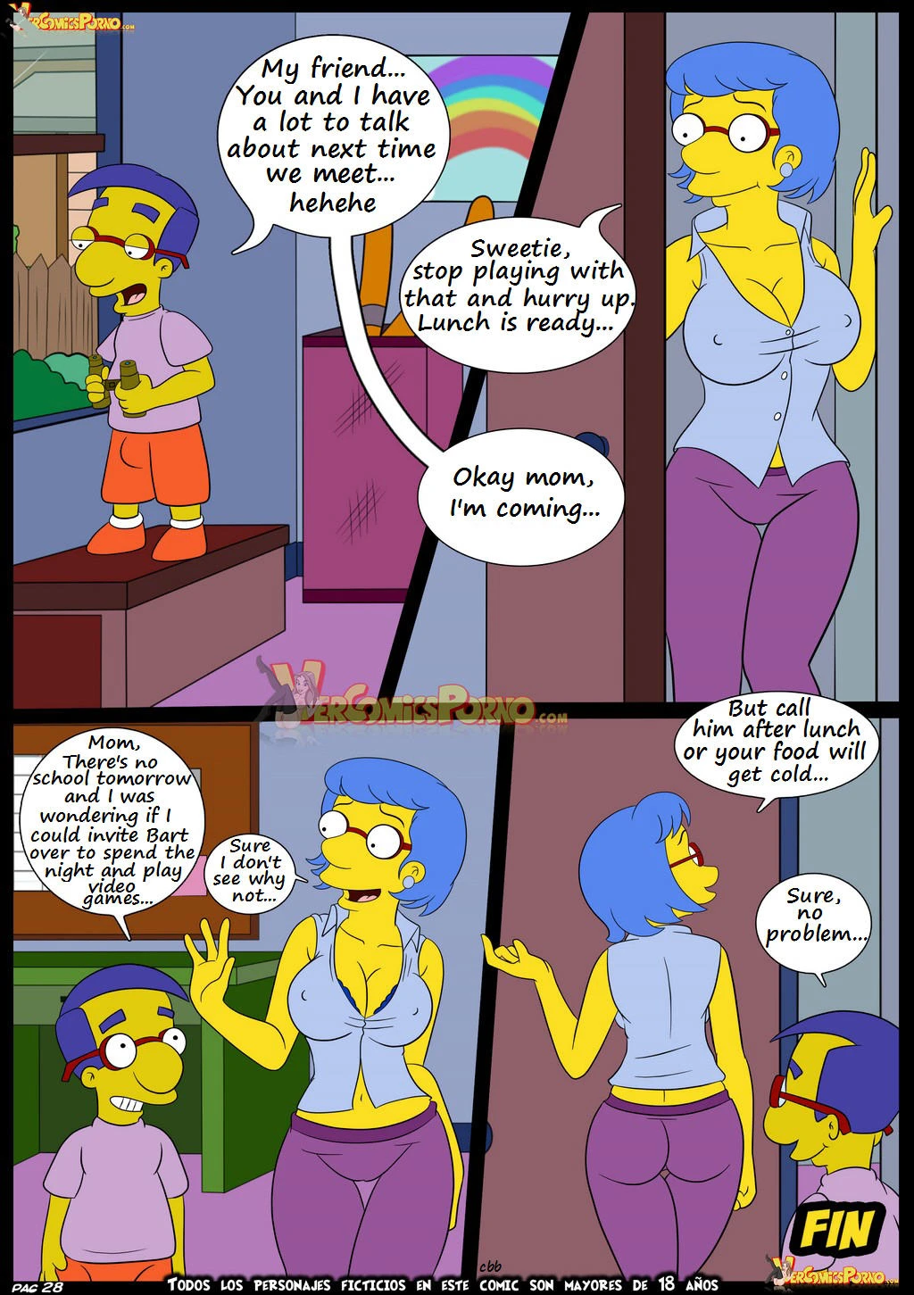 The simpsons 5 porn comic picture 29