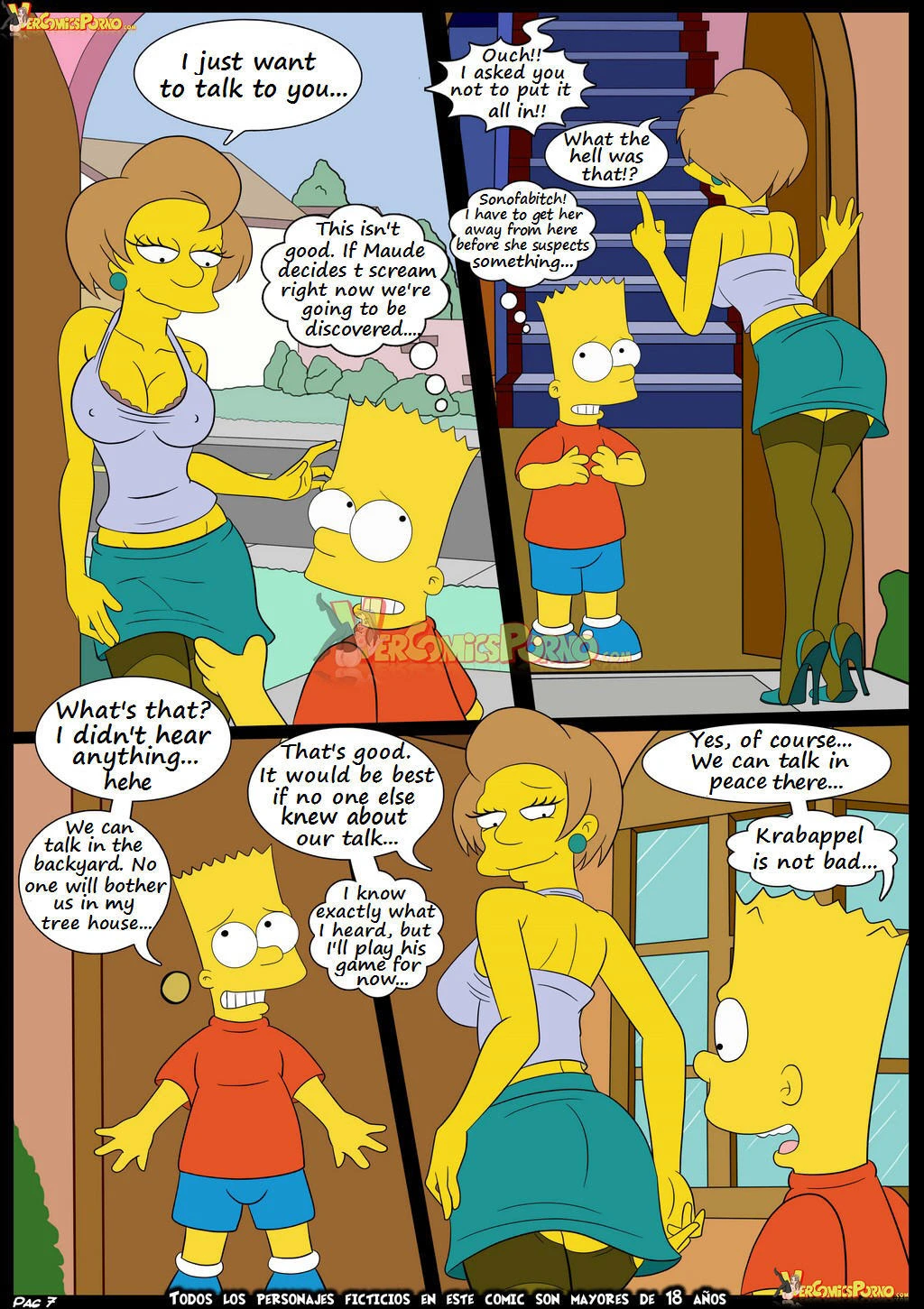 The simpsons 5 porn comic picture 8