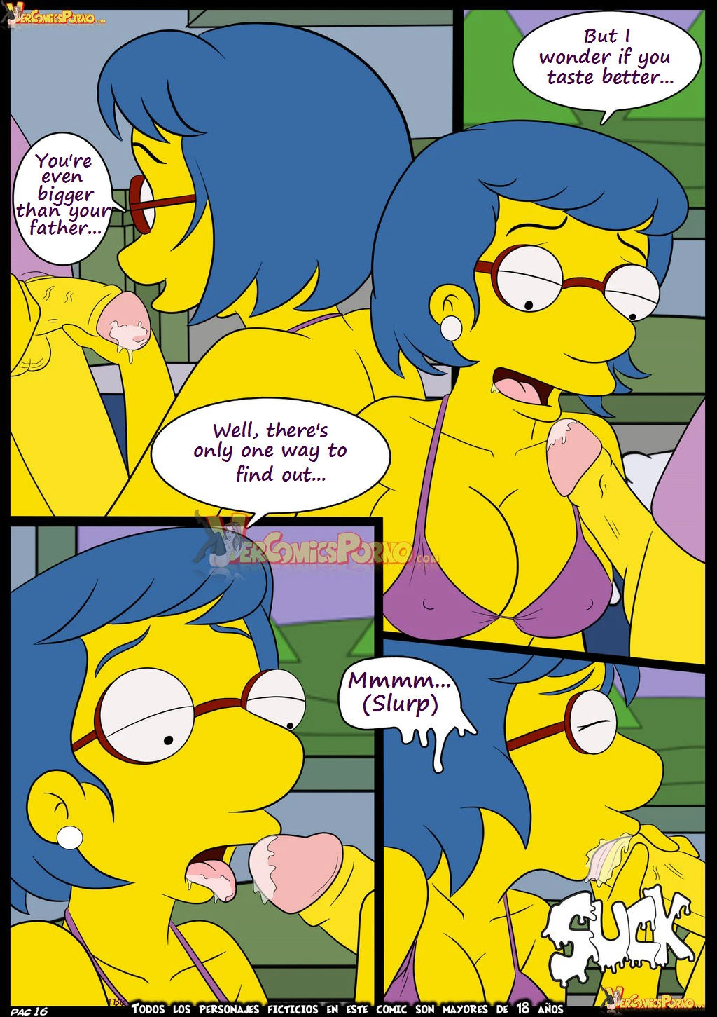 The Simpsons 6 Learning with Mom porn comic picture 17