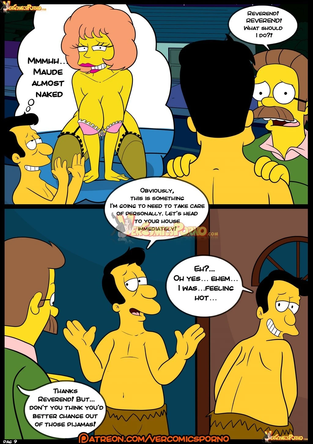 The Simpsons 8 porn comic picture 10