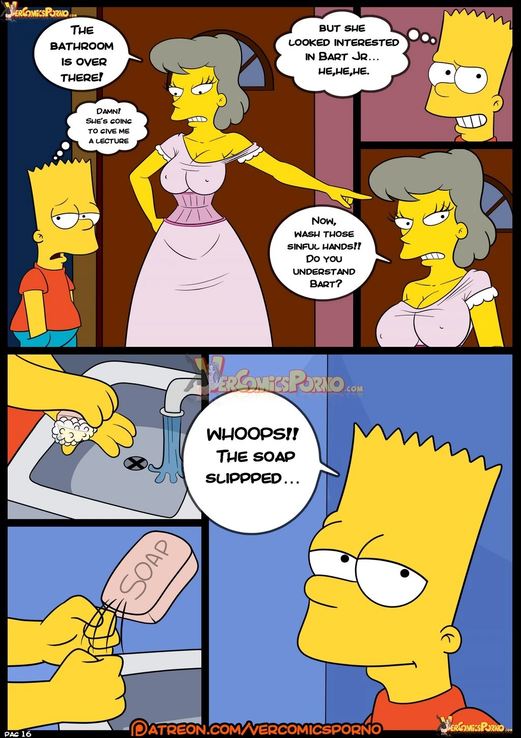 The Simpsons 8 porn comic picture 17