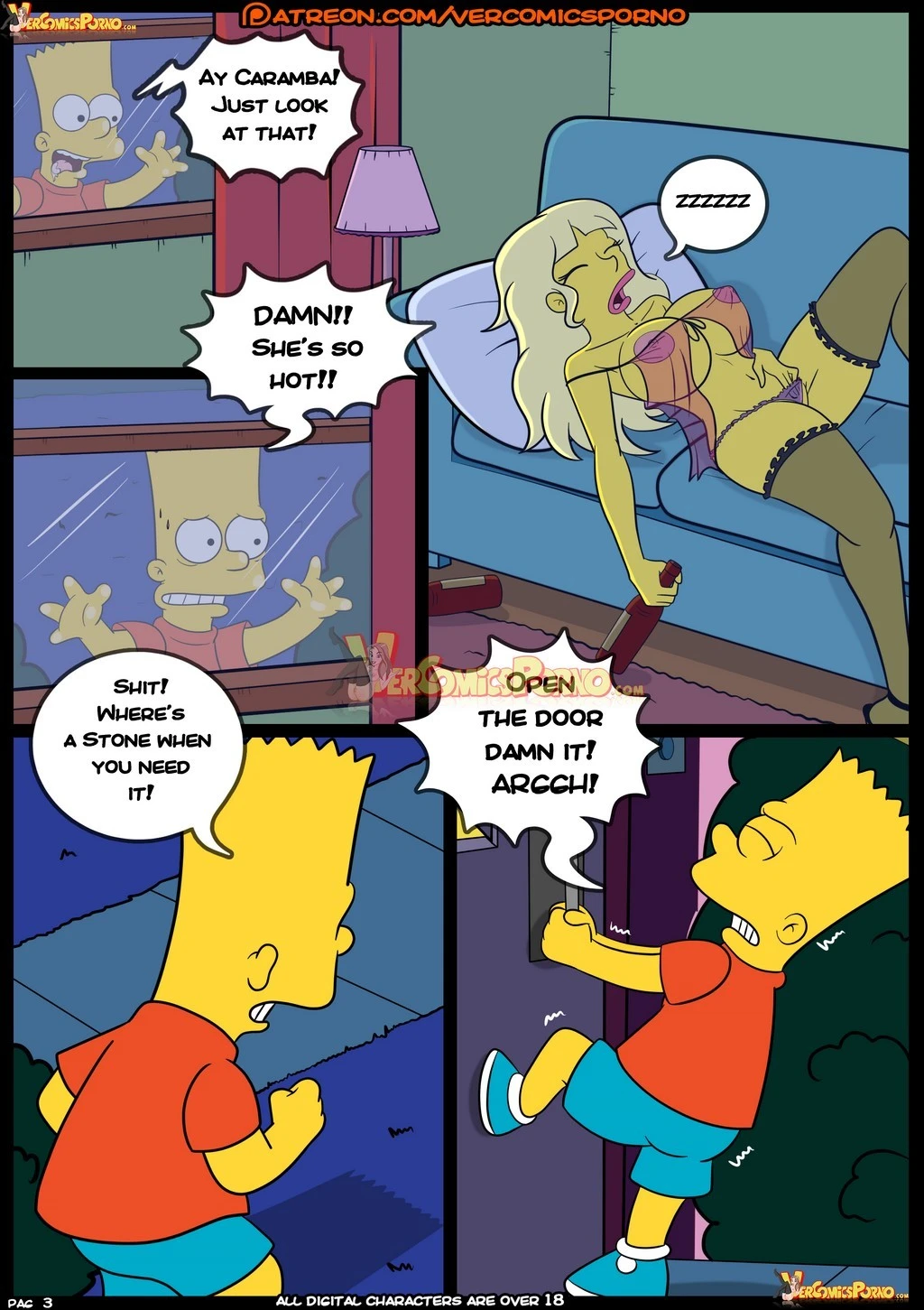 The Simpsons 8 porn comic picture 4