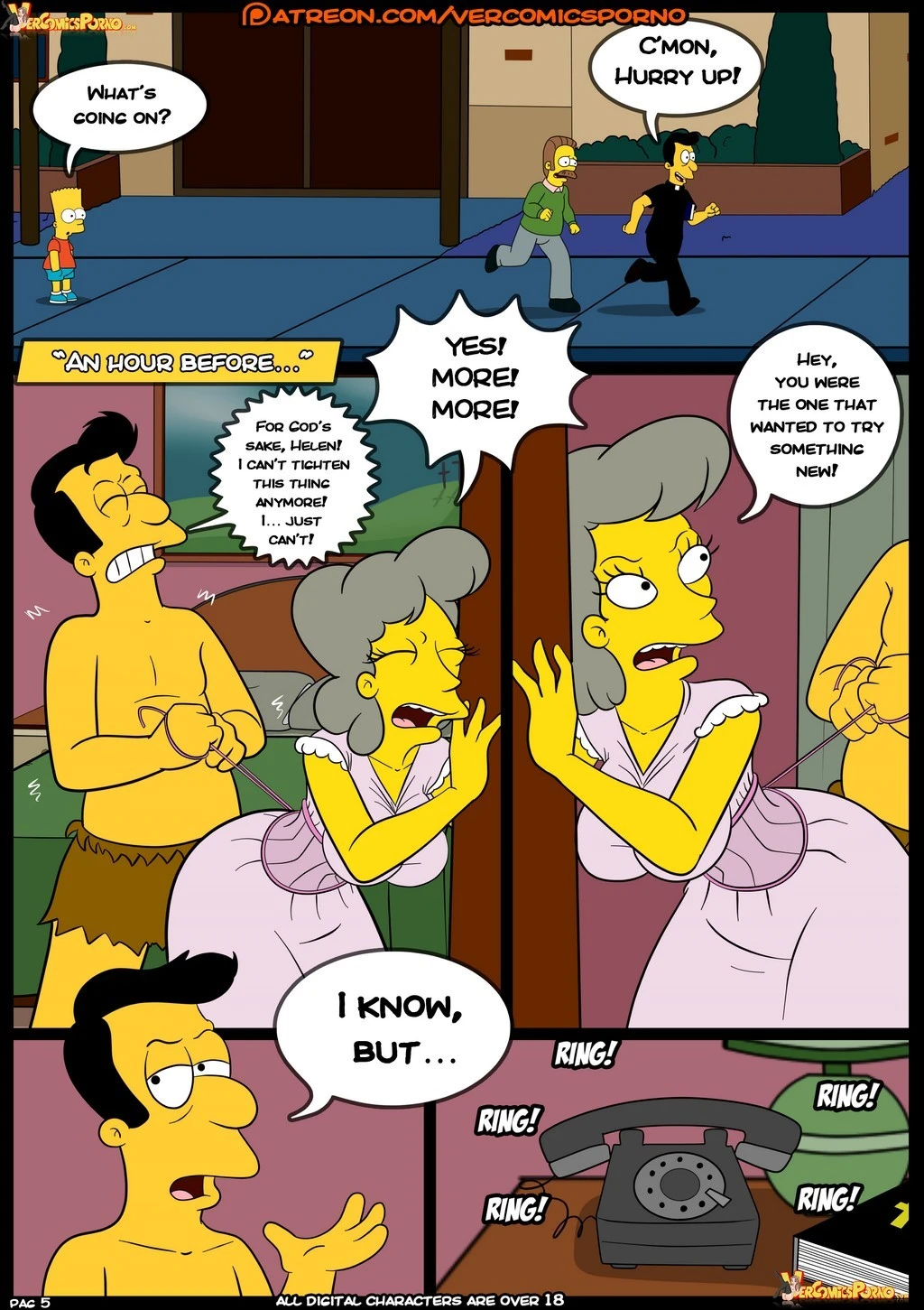 The Simpsons 8 porn comic picture 6