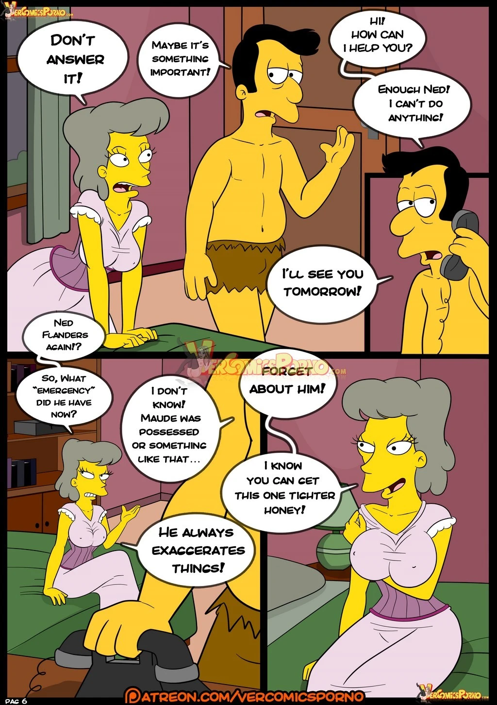 The Simpsons 8 porn comic picture 7
