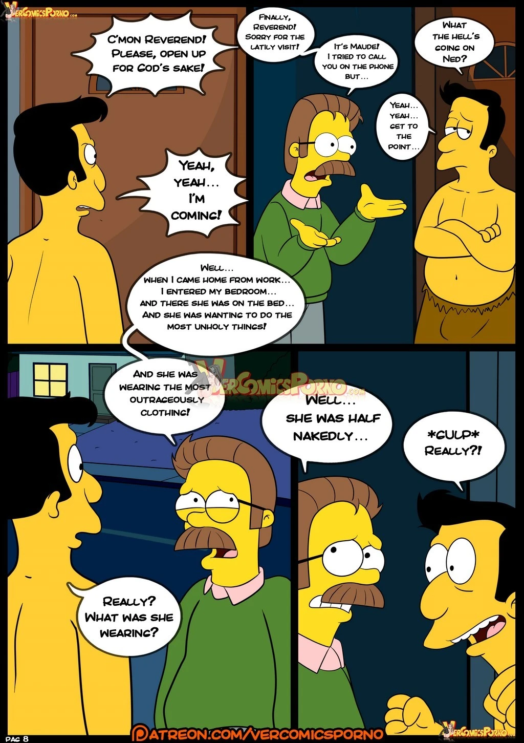 The Simpsons 8 porn comic picture 9