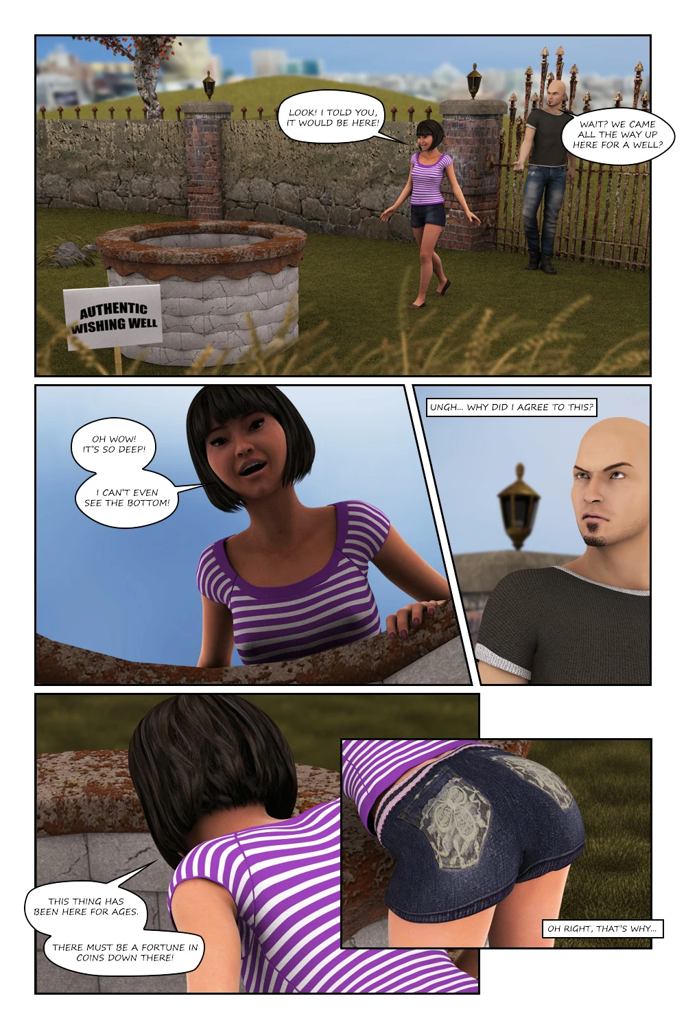 The Wishing Well porn comic picture 1