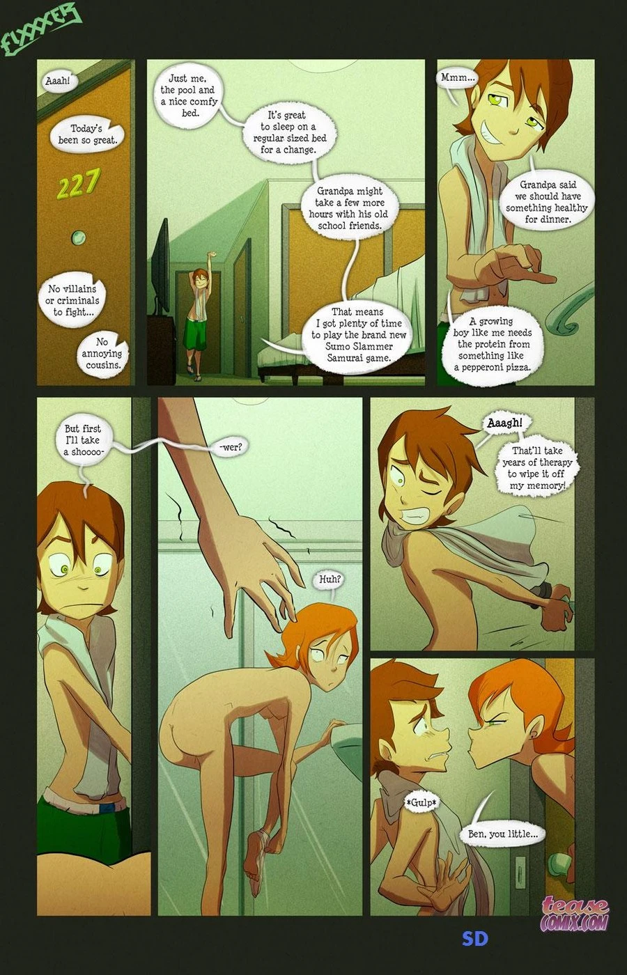 The witch with no name (Ben 10) porn comic picture 22