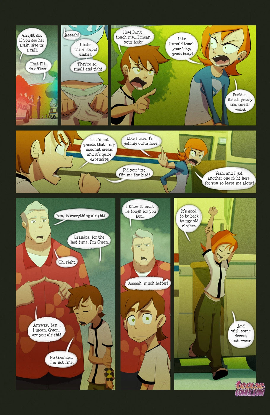 The witch with no name (Ben 10) porn comic picture 66