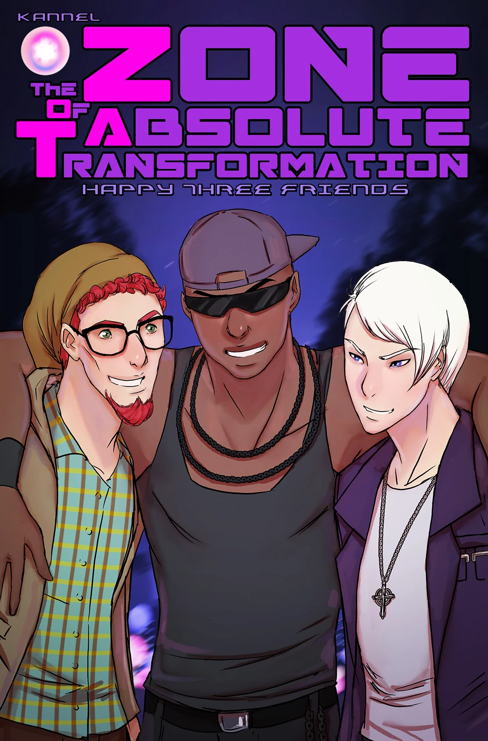 The Zone of Absolute Transformation: Happy Three Friends porn comic picture 1