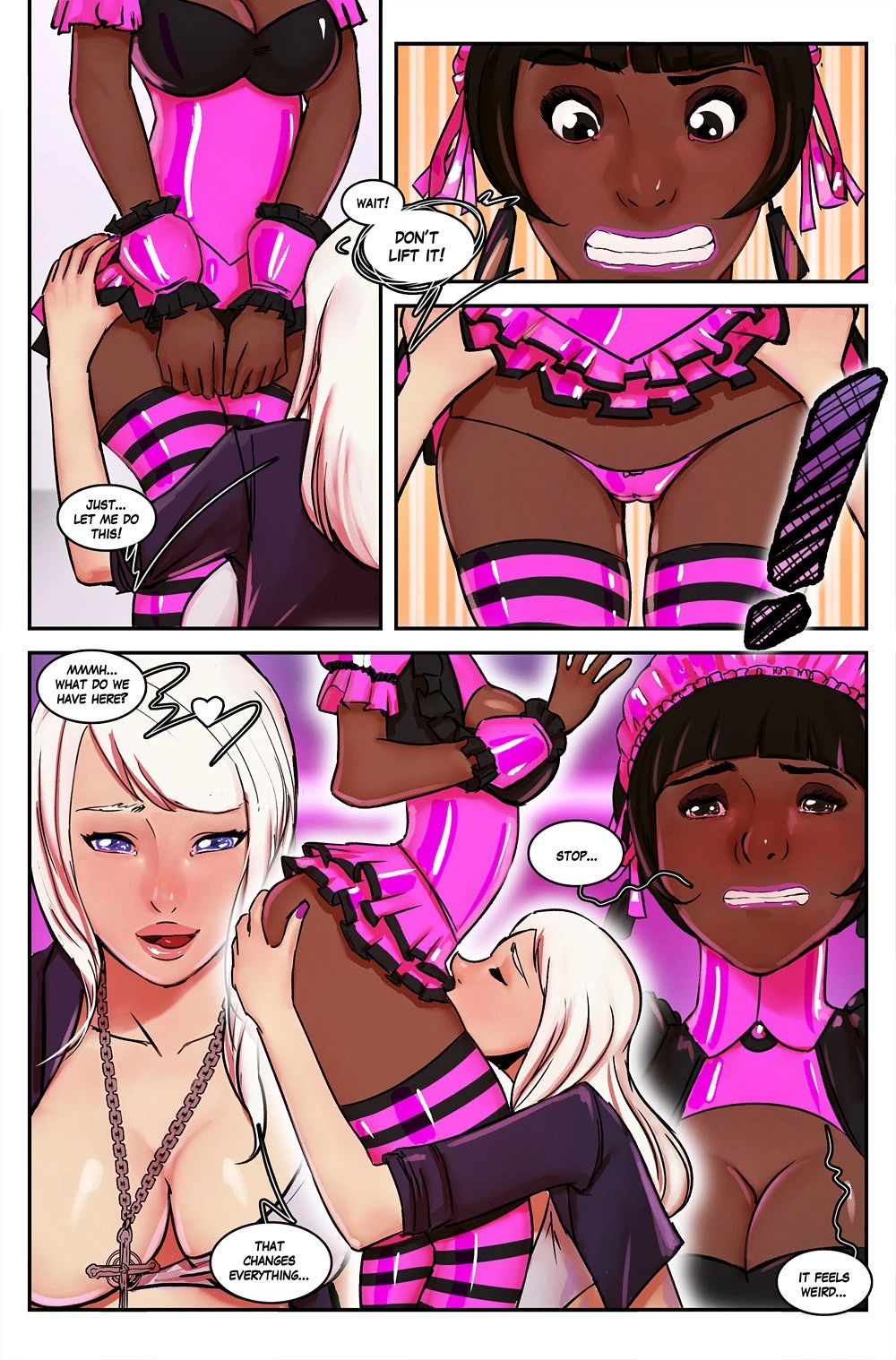 The Zone of Absolute Transformation: Happy Three Friends porn comic picture 14